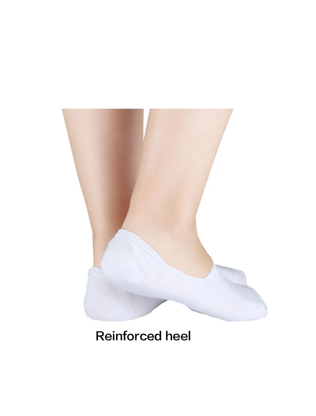 Non-Slip No Show Socks Invisible Athletic Cotton Low Cut 6 Pairs sold by Allegra K product image thumbnail 3
