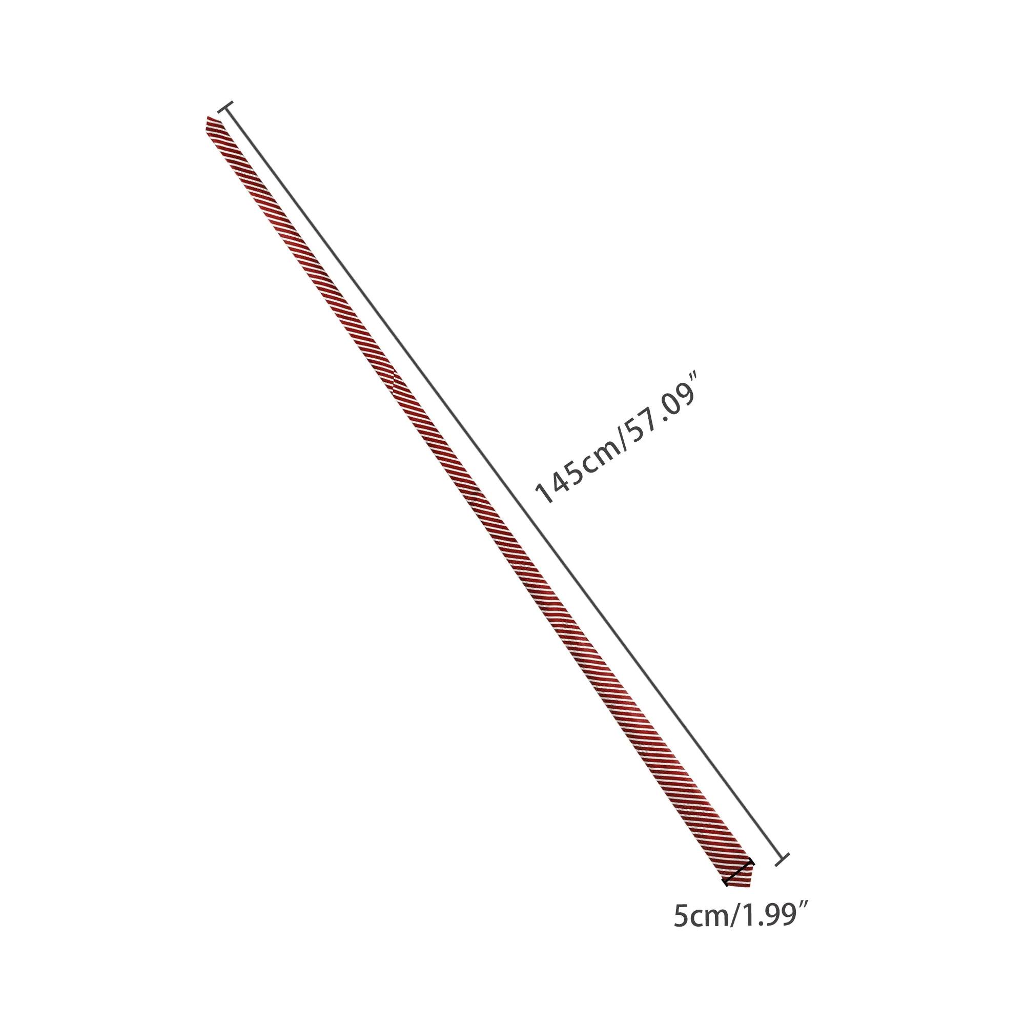 Self-Tied Striped Skinny Casual Business Classic Neck Ties sold by Allegra K product image thumbnail 4