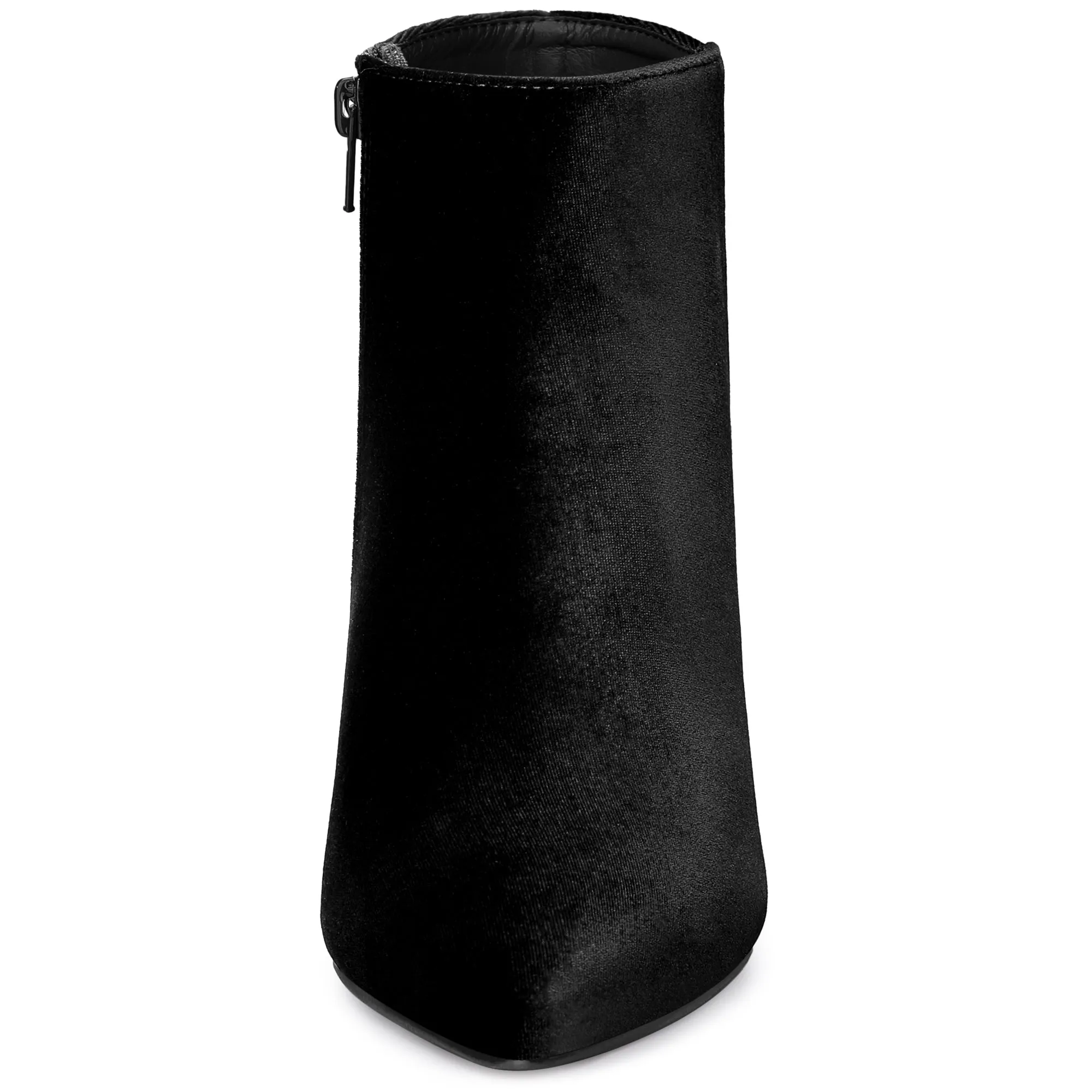 Women's Pointed Toe Boot Stiletto Heels Ankle Boots sold by Allegra K product image thumbnail 2