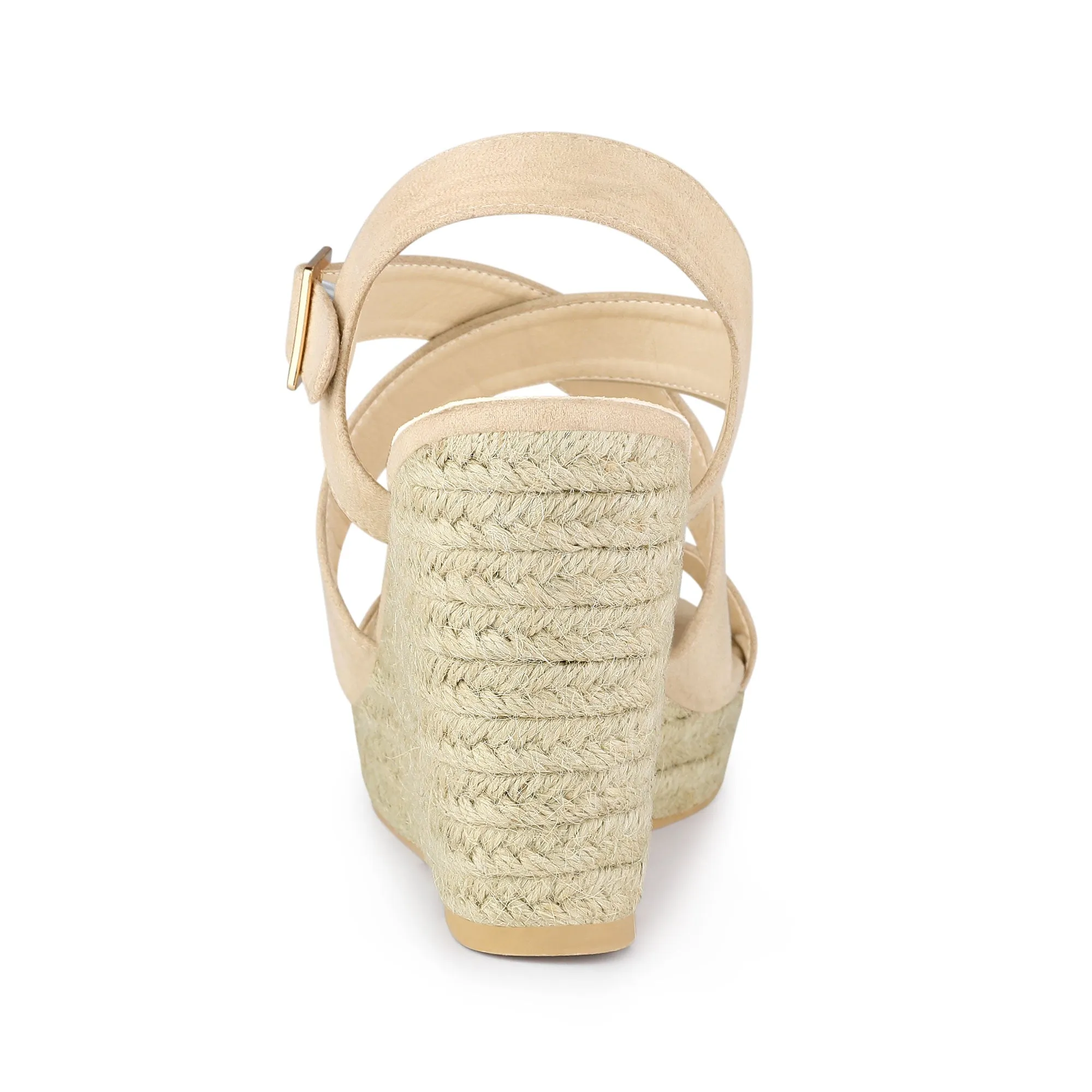Espadrilles Platform Slingback Wedges Sandals sold by Allegra K product image thumbnail 5