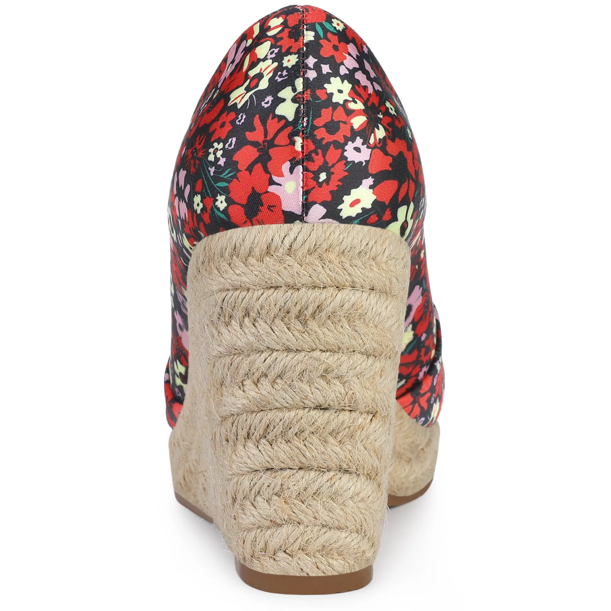 Floral Peep Toe Platform Pumps Wedge Sandals sold by Allegra K product image thumbnail 5