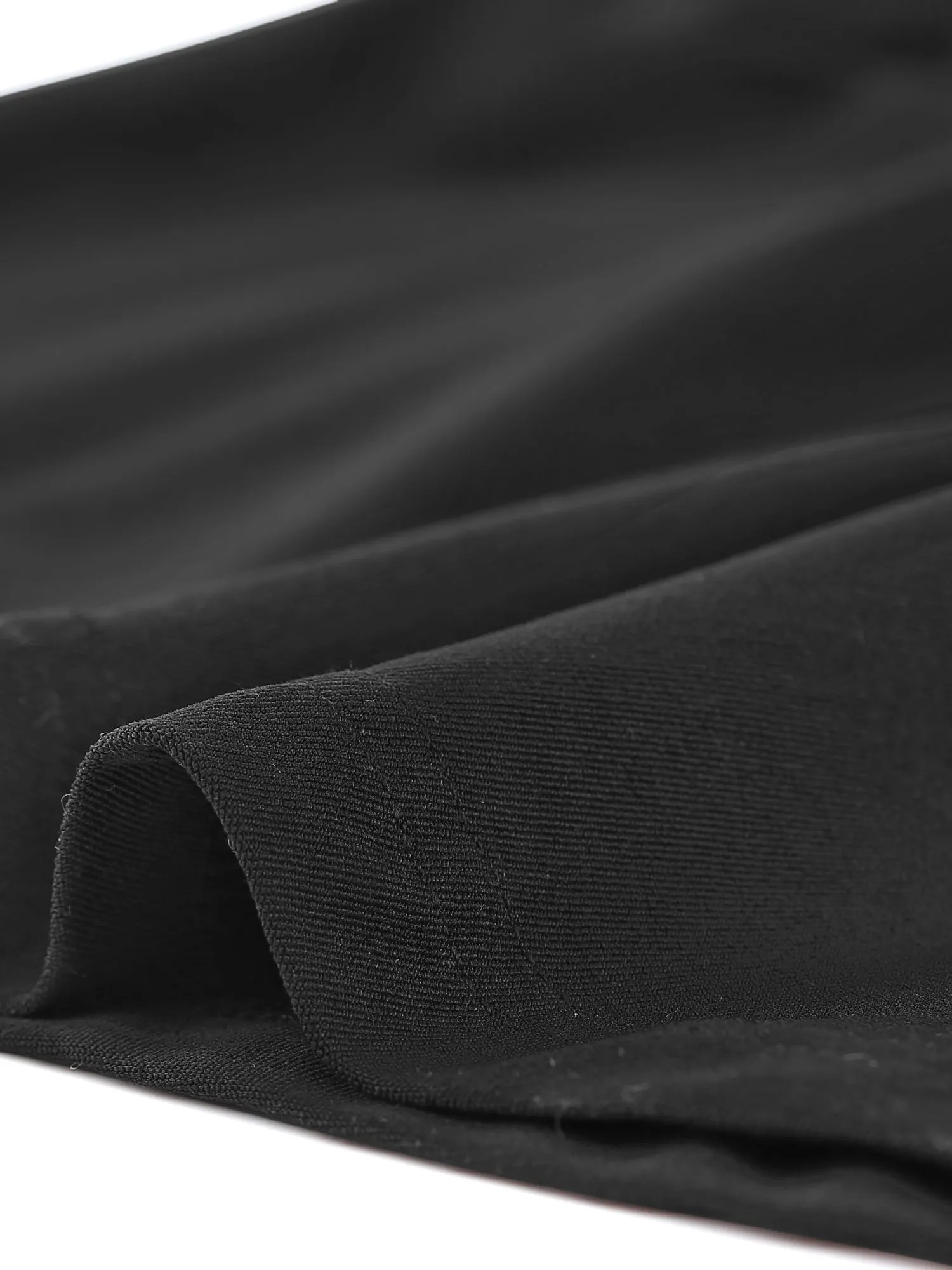 V Neck High Low Hem Peplum Long Sleeve Midi Blouse sold by Allegra K product image thumbnail 4