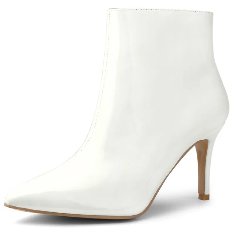 Women's Pointed Toe Stiletto High Heel Ankle Boots sold by Allegra K