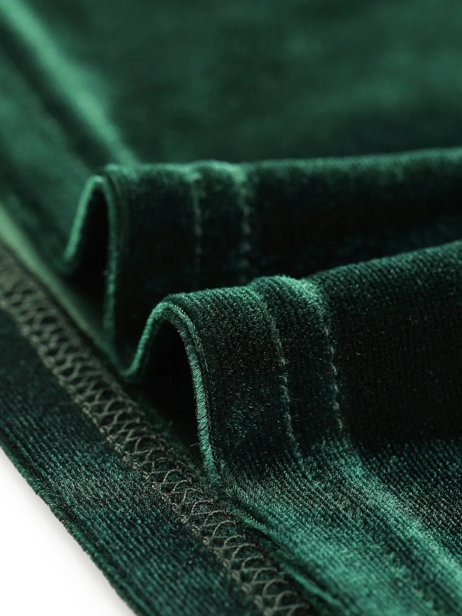 Velevet Round Neck 3/4 Sleeve Twisted A-Line Midi Dress sold by Allegra K product image thumbnail 5