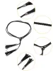 Womens Tassels Braided Waist Belt Woven Skinny Belts for Dress sold by Allegra K