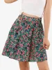 High Waist Summer a Line Vintage Floral Print Skirt sold by Allegra K
