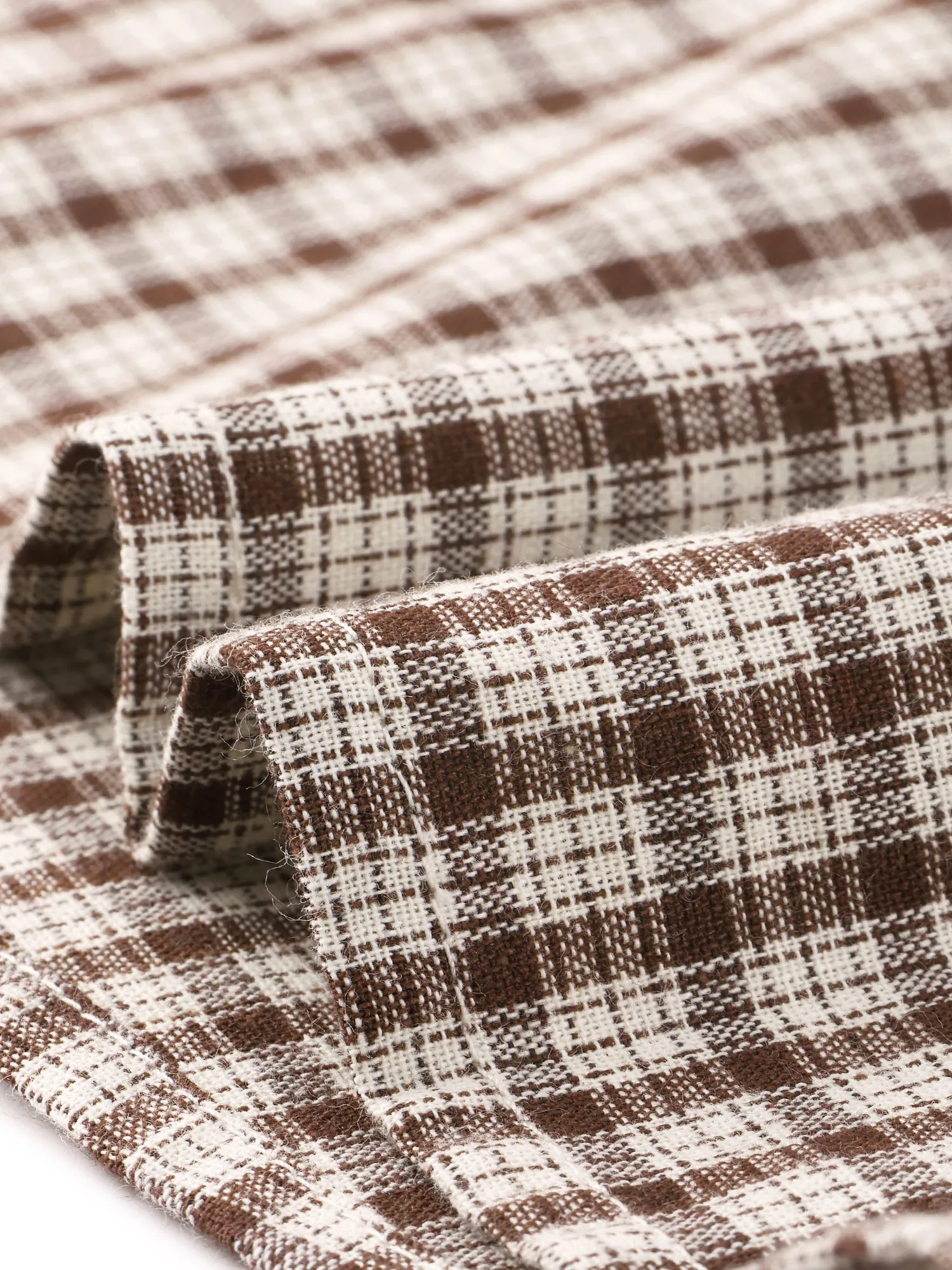 Plaid Button Down Shirt Long Sleeve Blouse Top sold by Allegra K product image thumbnail 4