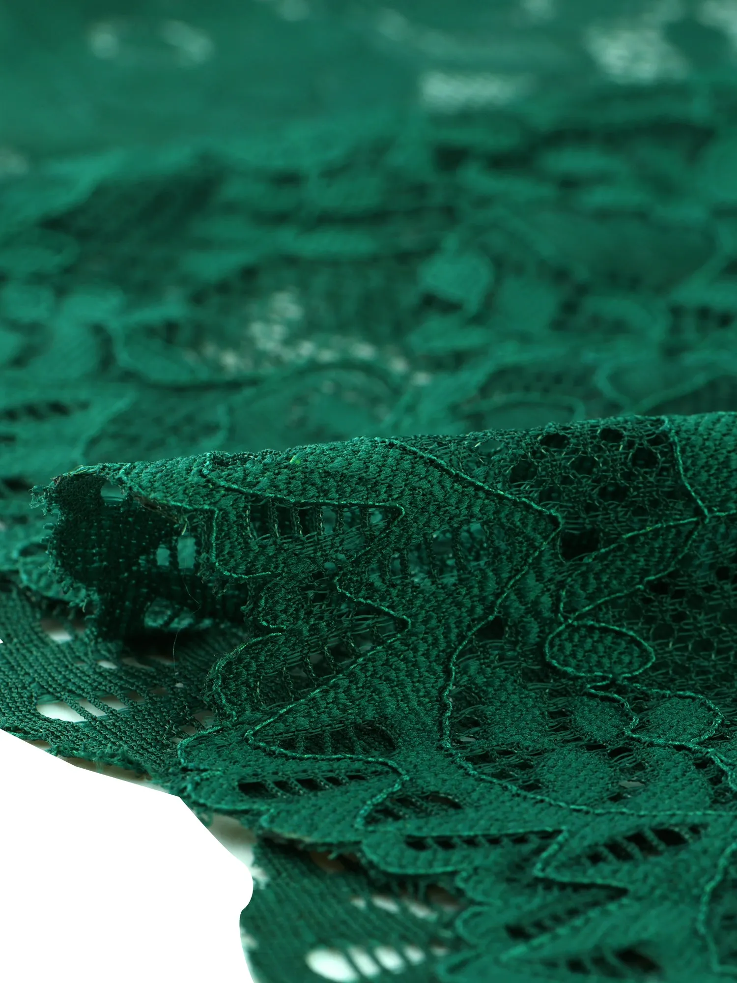 Allegra K Elegant Sheer Floral Lace Cropped Bolero Shrug sold by Allegra K product image thumbnail 5