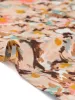 Ruffle Mock Neck Puff Half Sleeve Chiffon Floral Tops sold by Allegra K