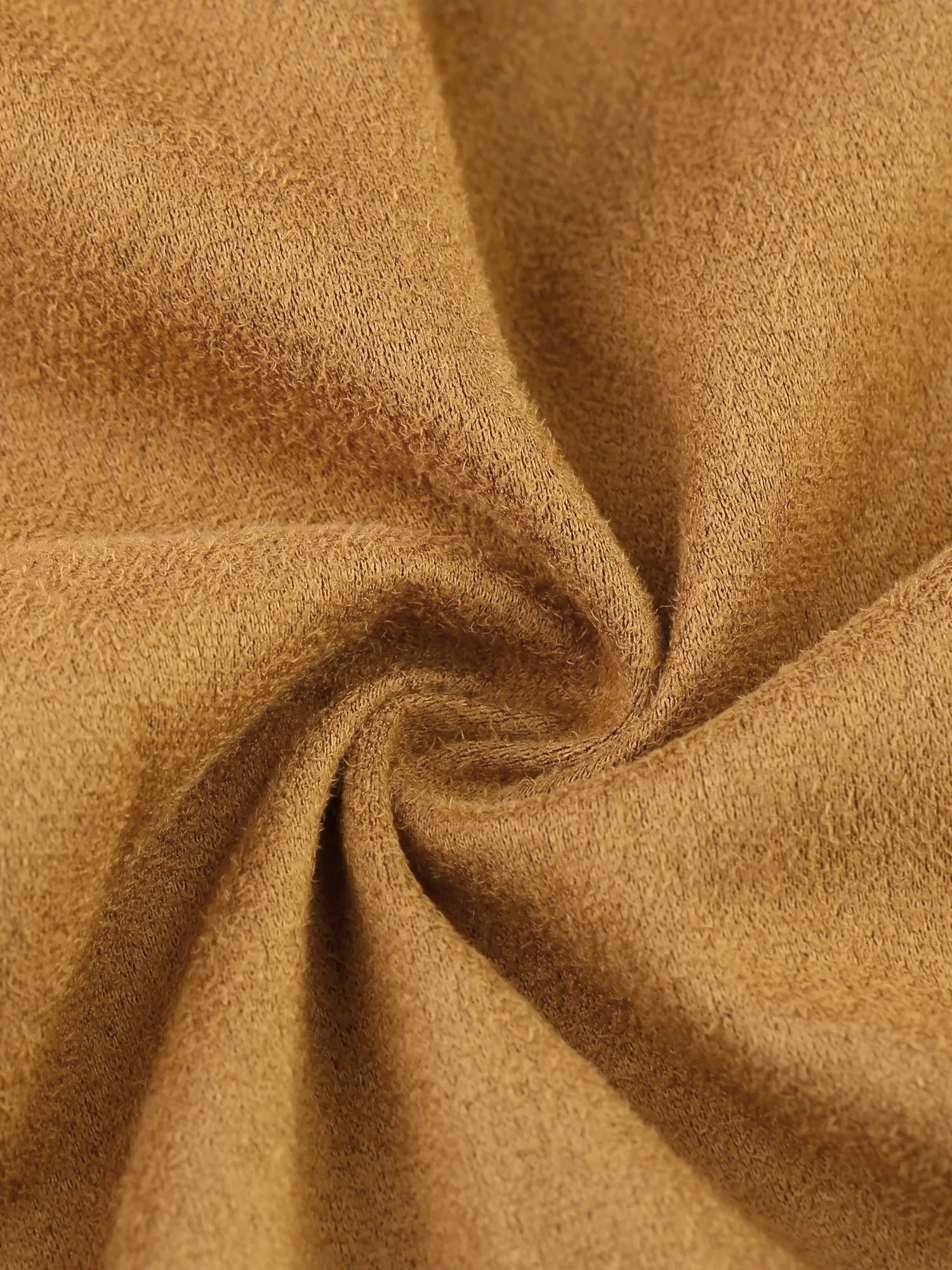 Faux Suede Tassel Casual Sleeveless Open Front Vest sold by Allegra K product image thumbnail 4