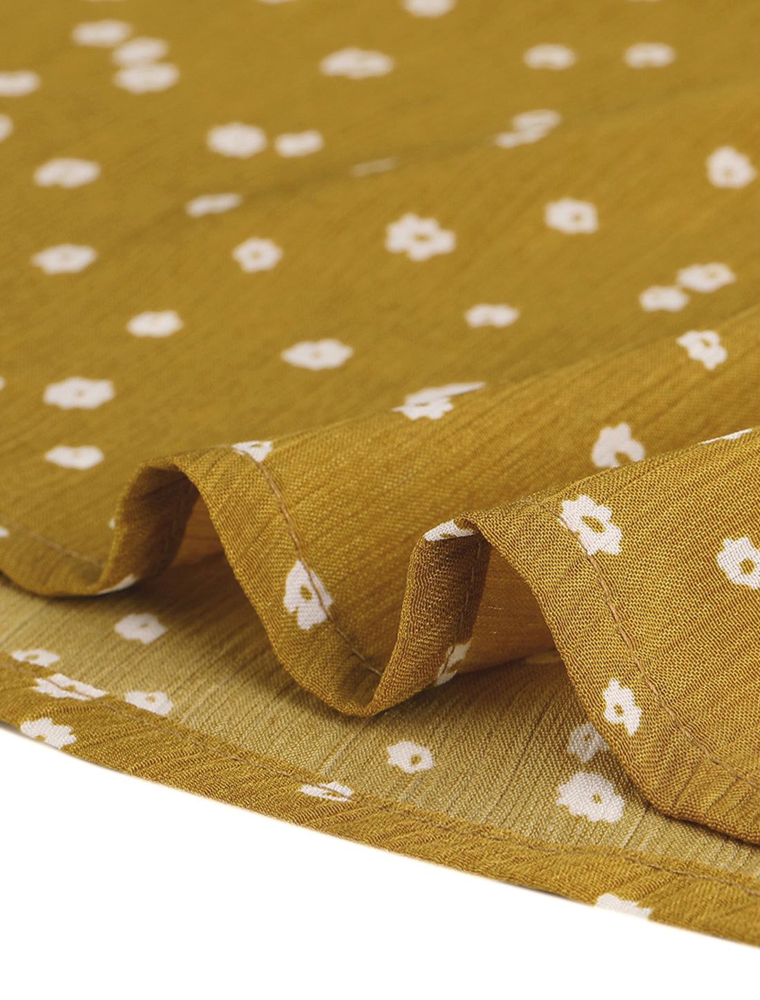 Ruffle Short Sleeve Casual Bow Tie Neckline Peplum Floral Blouse sold by Allegra K product image thumbnail 5