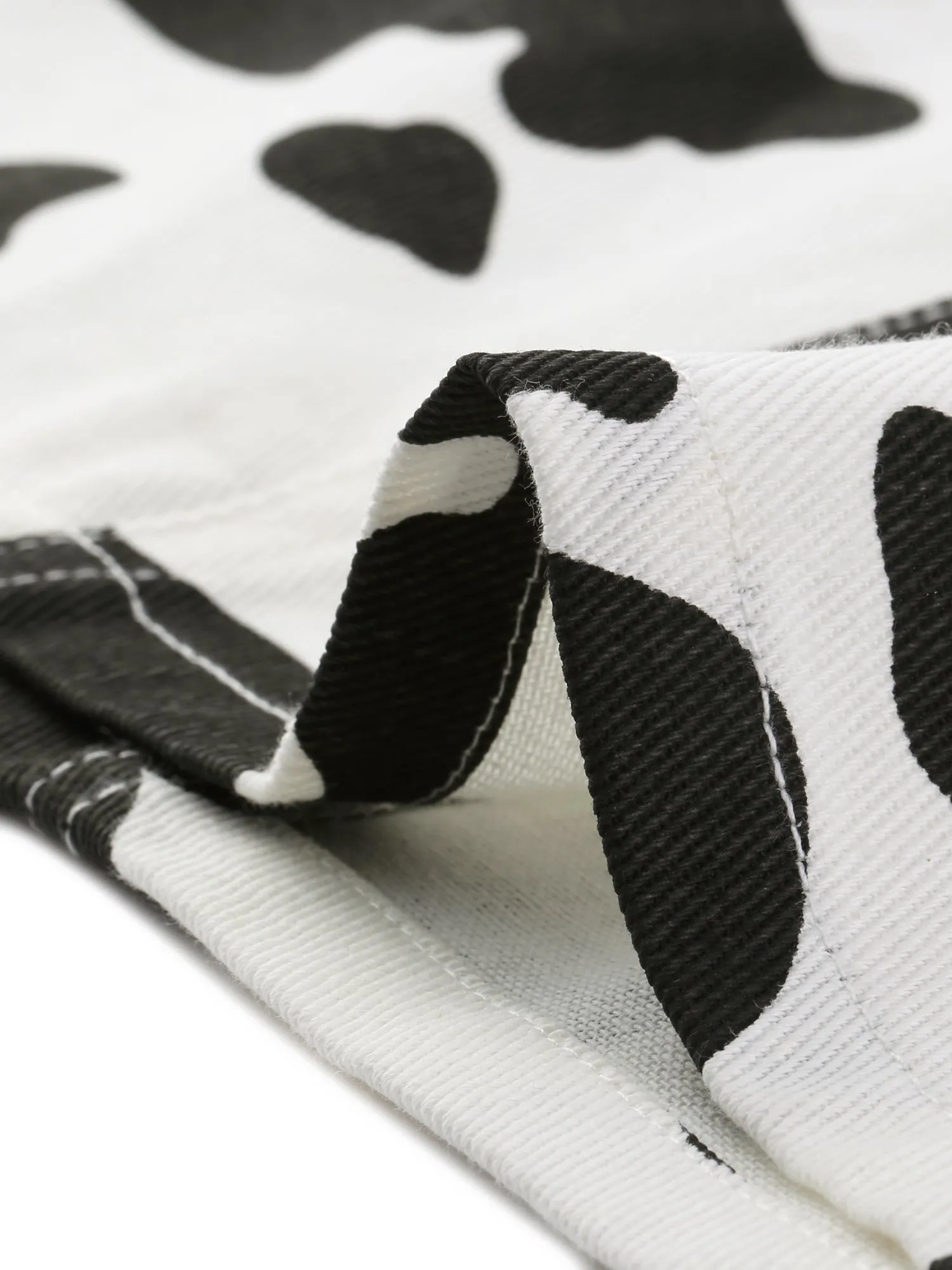 Casual Short Skirt High Waist Mini Cow Print Skirt sold by Allegra K product image thumbnail 5