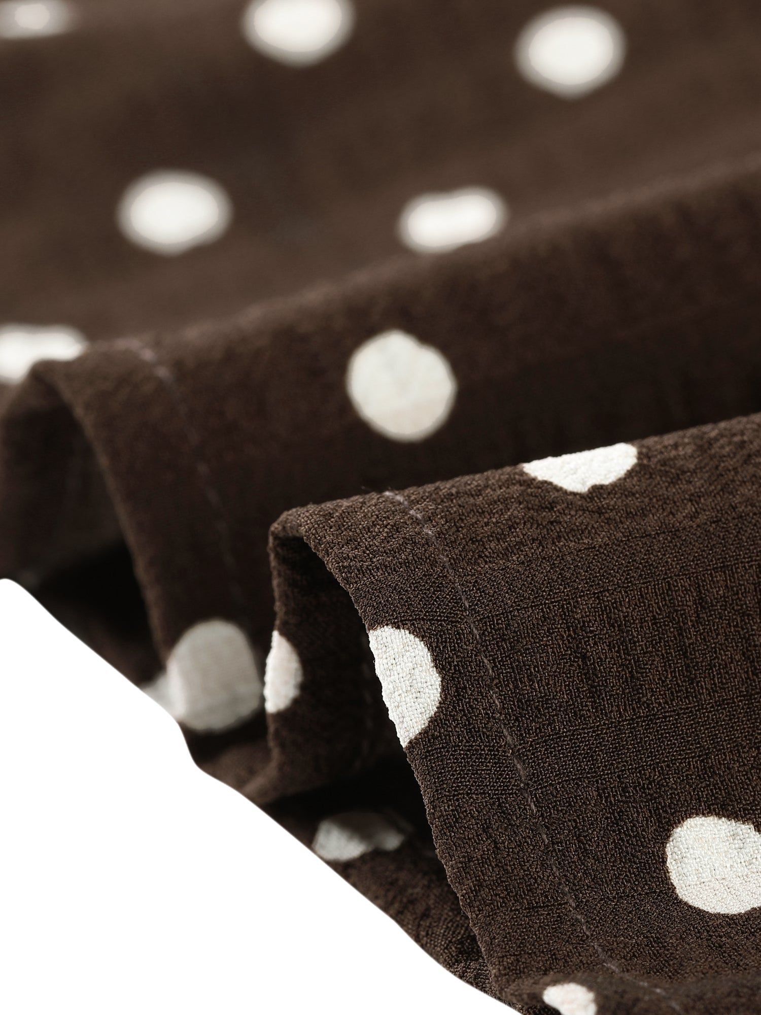 Polka Dots Shirt Tie Neck Peter Pan Collar Blouse sold by Allegra K product image thumbnail 5