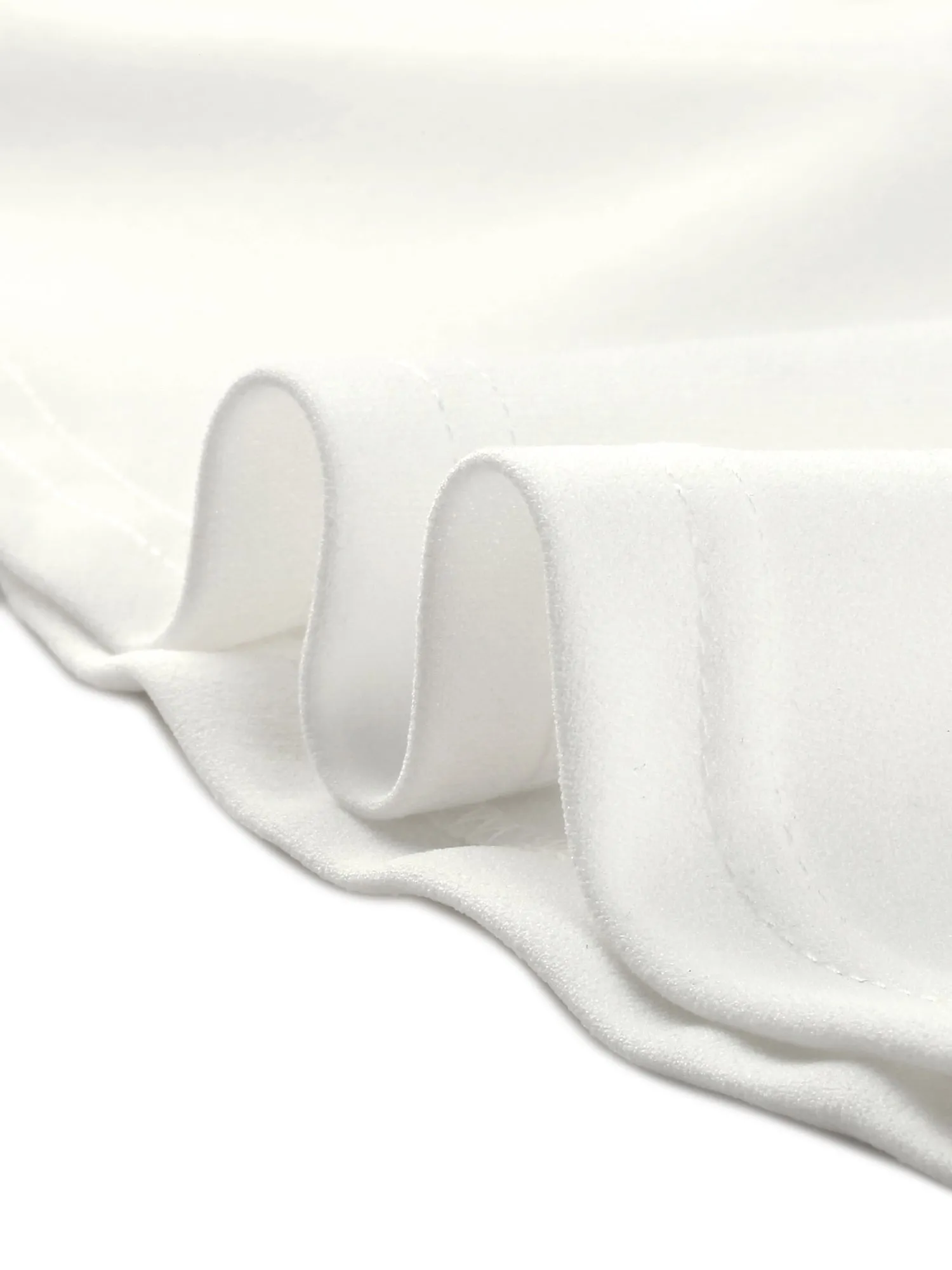 Square Neck Mesh Sheer Sleeve Peplum Tops sold by Allegra K product image thumbnail 4