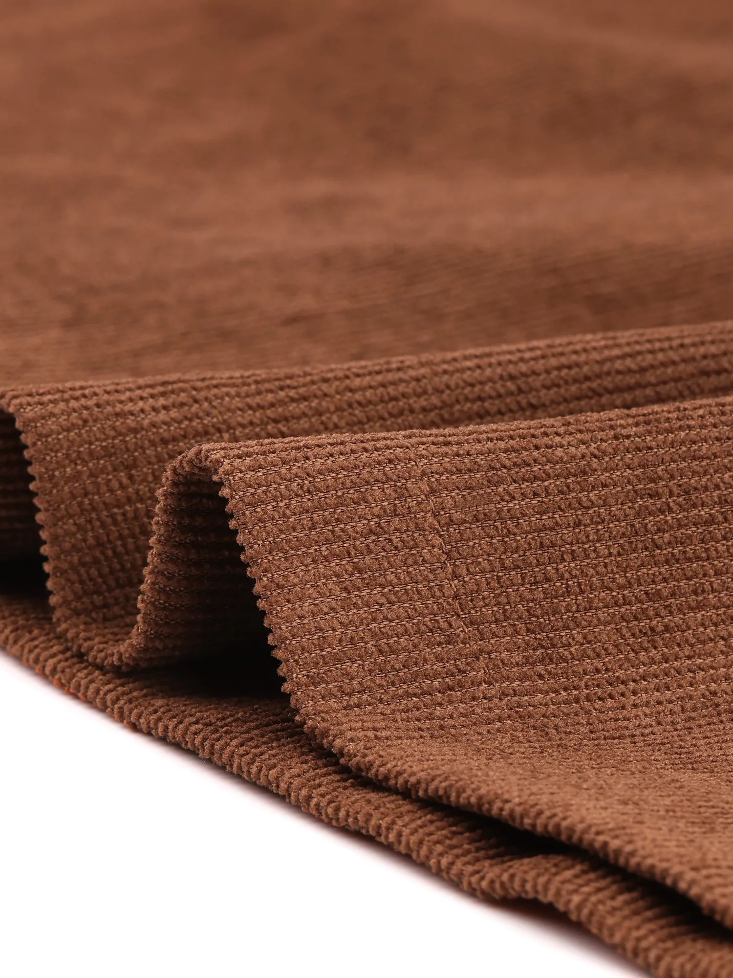 High Waist Button Front A-Line Belted Corduroy Midi Skirt sold by Allegra K product image thumbnail 5