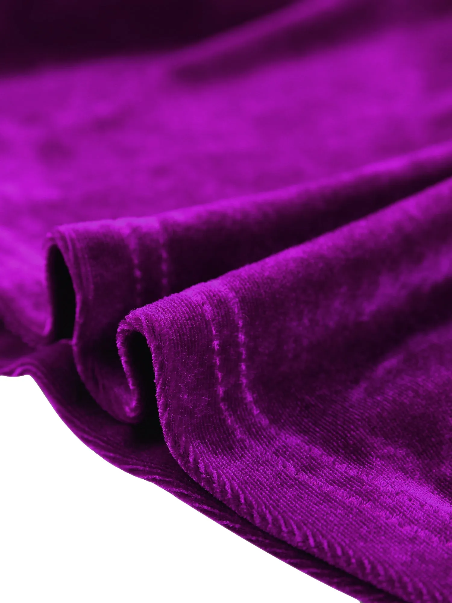 Velvet Blouse Elegant Sweetheart Neck Long Sleeve Peplum Top sold by Allegra K product image thumbnail 4