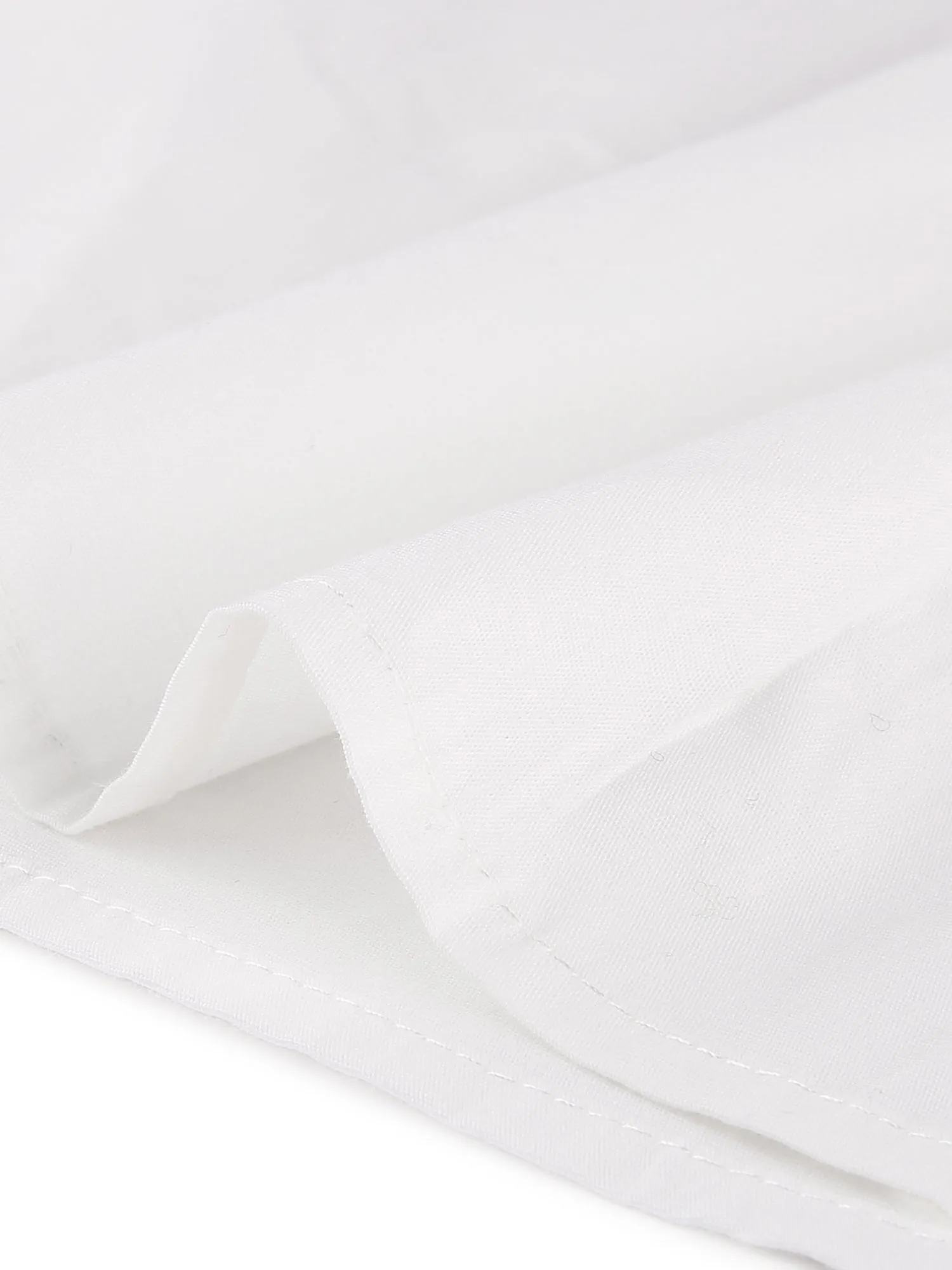 Long Sleeve Decorative Lace Faux Collar Button Down Shirt sold by Allegra K product image thumbnail 5