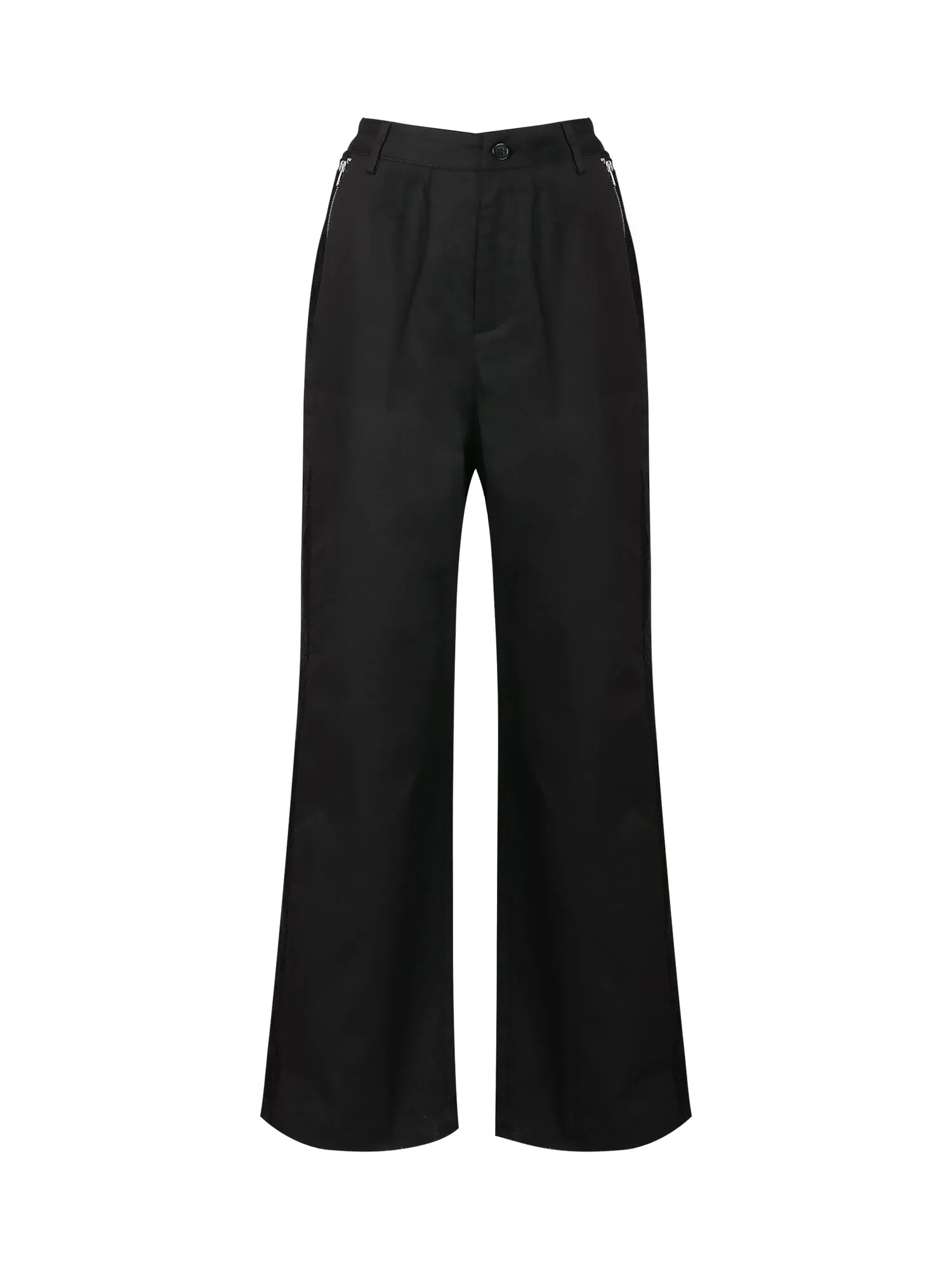 Wide Straight Leg Long Pants High Waist Work Trousers sold by Allegra K product image thumbnail 2