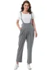 Casual Sleeveless Jumpsuit Adjustable Straps Overalls with Pocket sold by Allegra K
