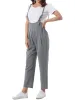 Casual Sleeveless Jumpsuit Adjustable Straps Overalls with Pocket sold by Allegra K
