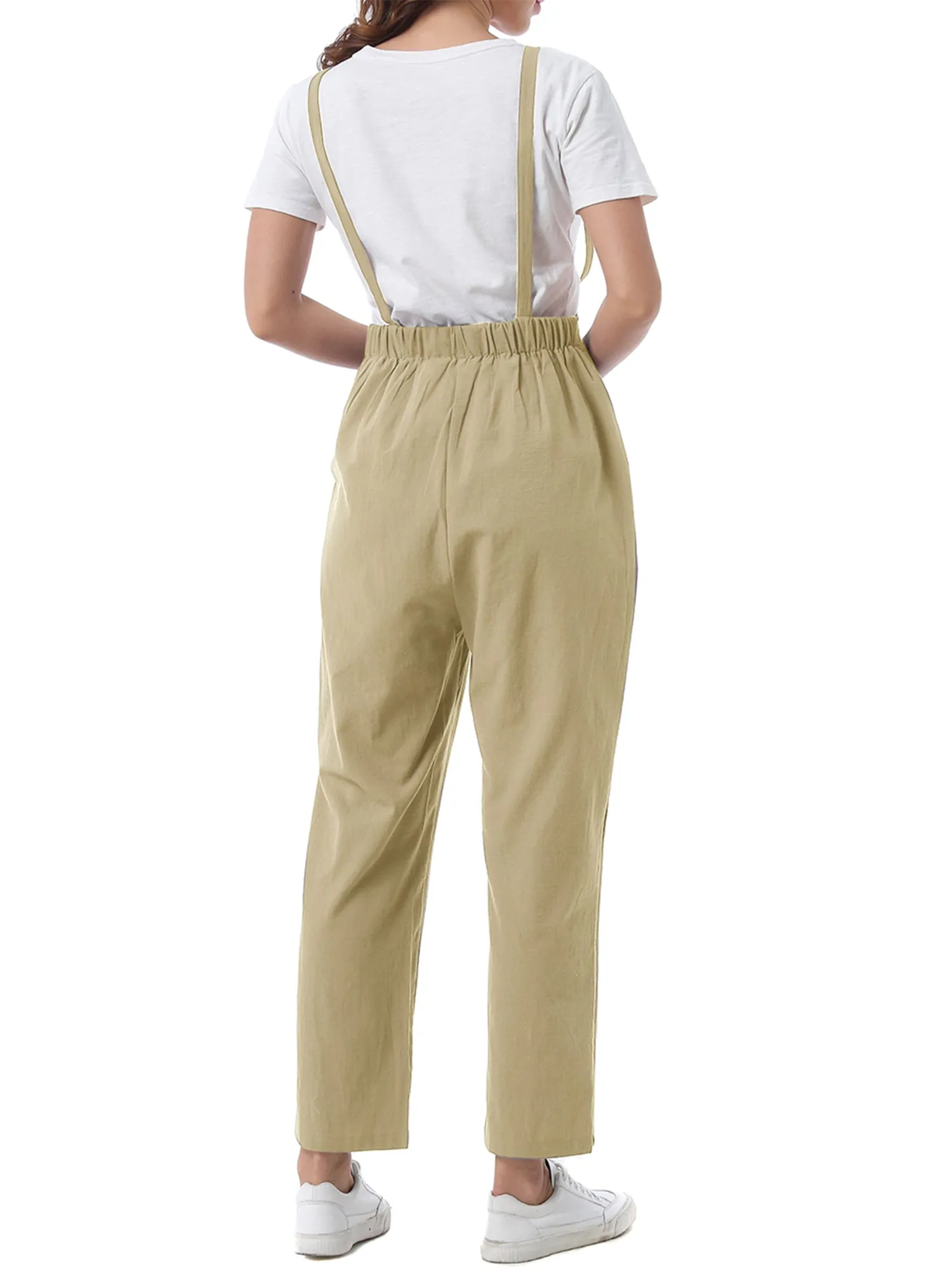 Casual Sleeveless Jumpsuit Adjustable Straps Overalls with Pocket sold by Allegra K product image thumbnail 2