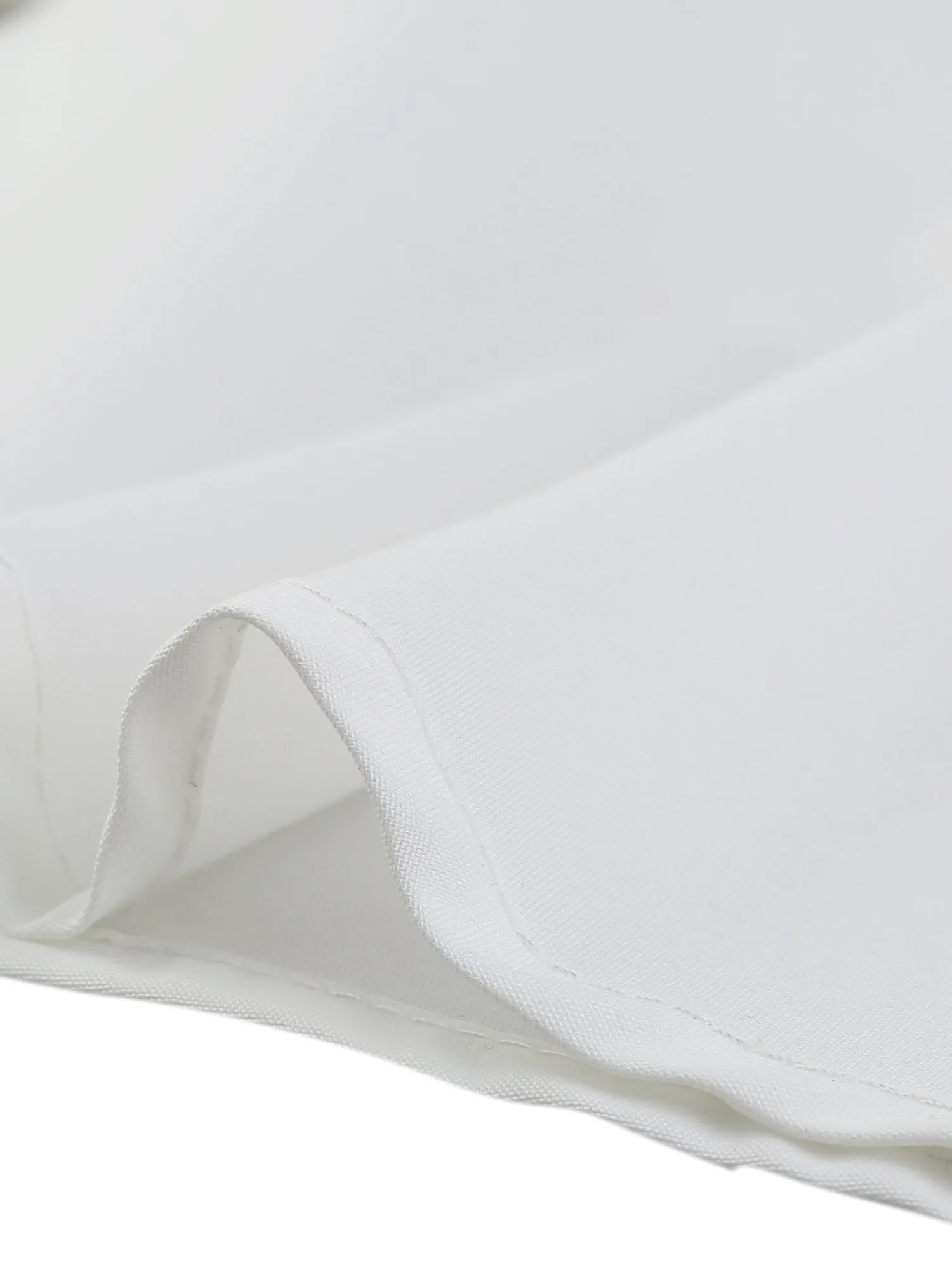 Long Sleeve Casual V Neck Tie Back Button Up Peplum Blouse sold by Allegra K product image thumbnail 5