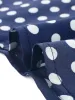 Vintage Polka Dots Puff Sleeve Belted Button Down Midi Dress sold by Allegra K