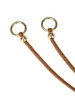 Women PU Leather Skinny Rope Belt Round Ring Endings Self Tie Waistband Thin Waist Strap sold by Allegra K
