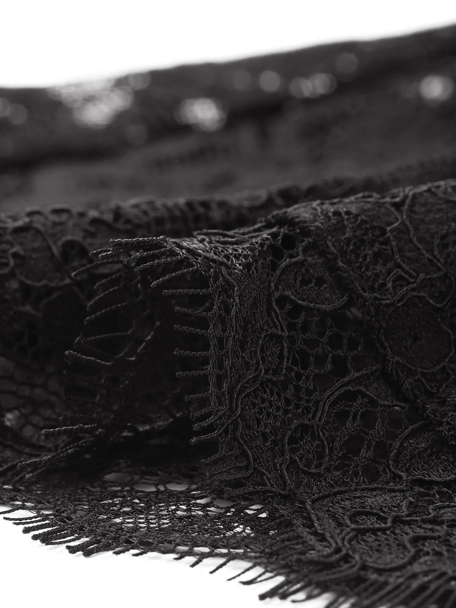 Lace Shawls Wrap Evening Dress Wedding Cape Bolero Shrug sold by Allegra K product image thumbnail 5