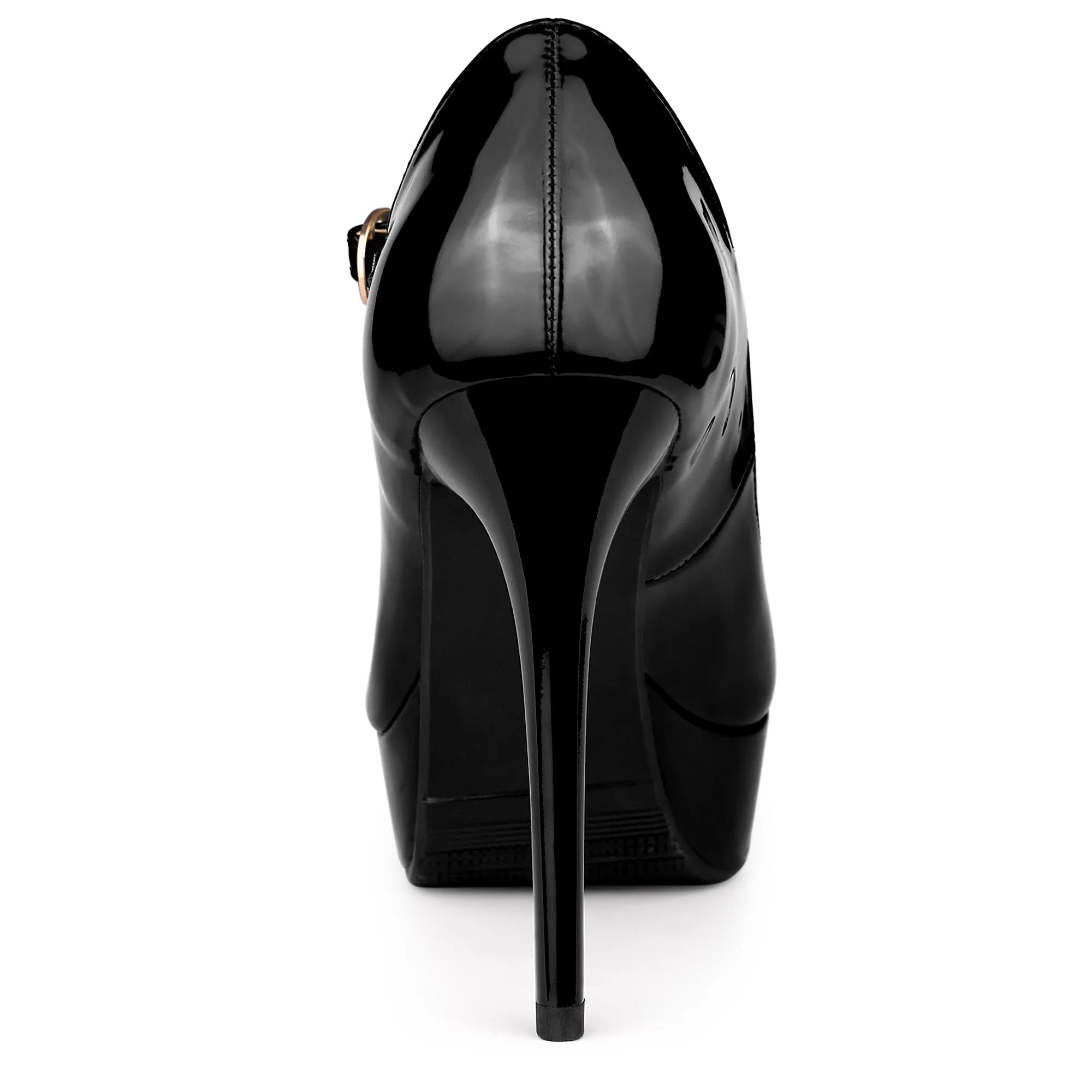 Platform Ankle Strap Stiletto Heel Dress Shoes Mary Jane Pumps sold by Allegra K product image thumbnail 5