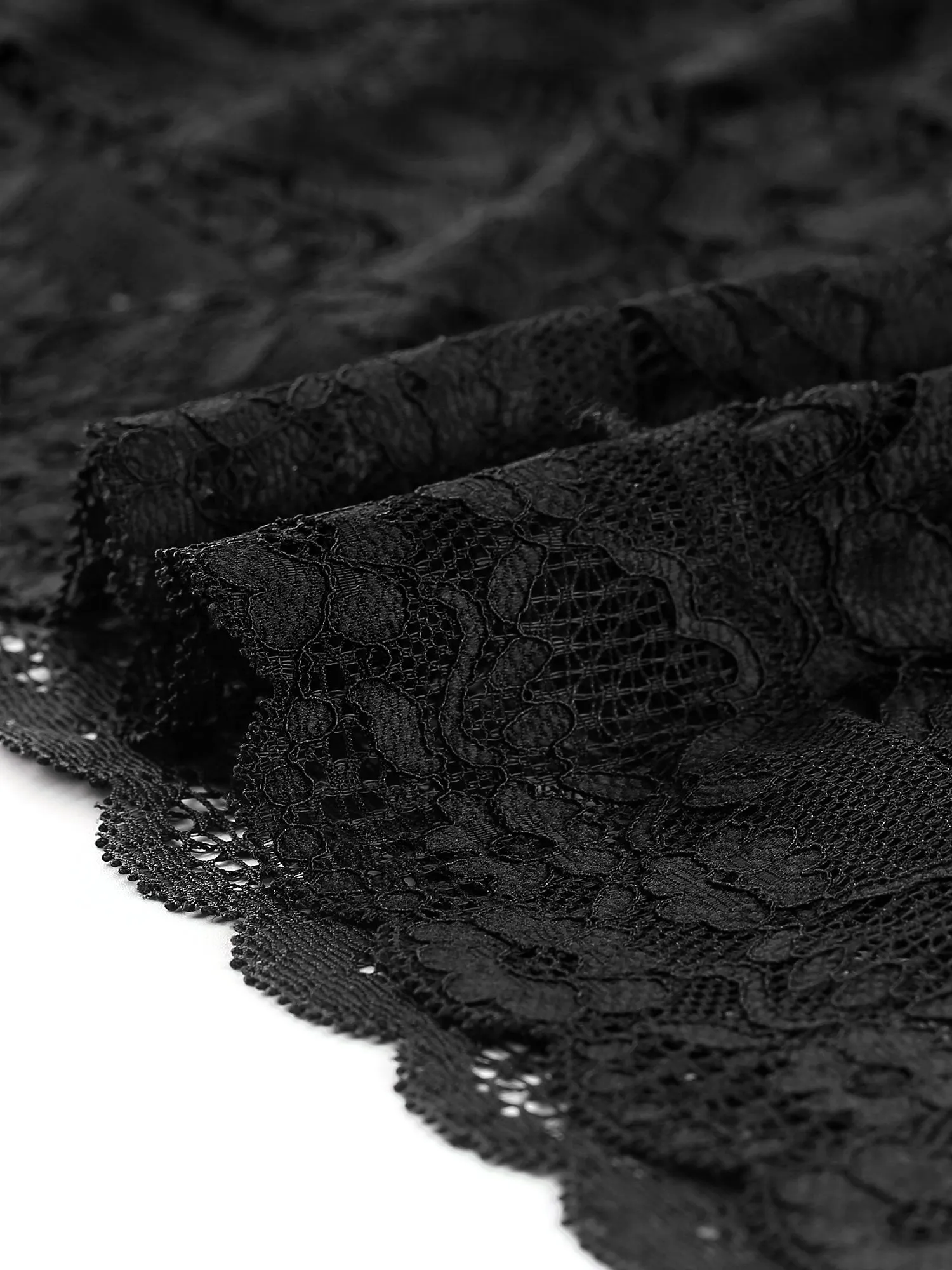 Elegant Lace High Waisted Work Office Bodycon Pencil Skirt sold by Allegra K product image thumbnail 5