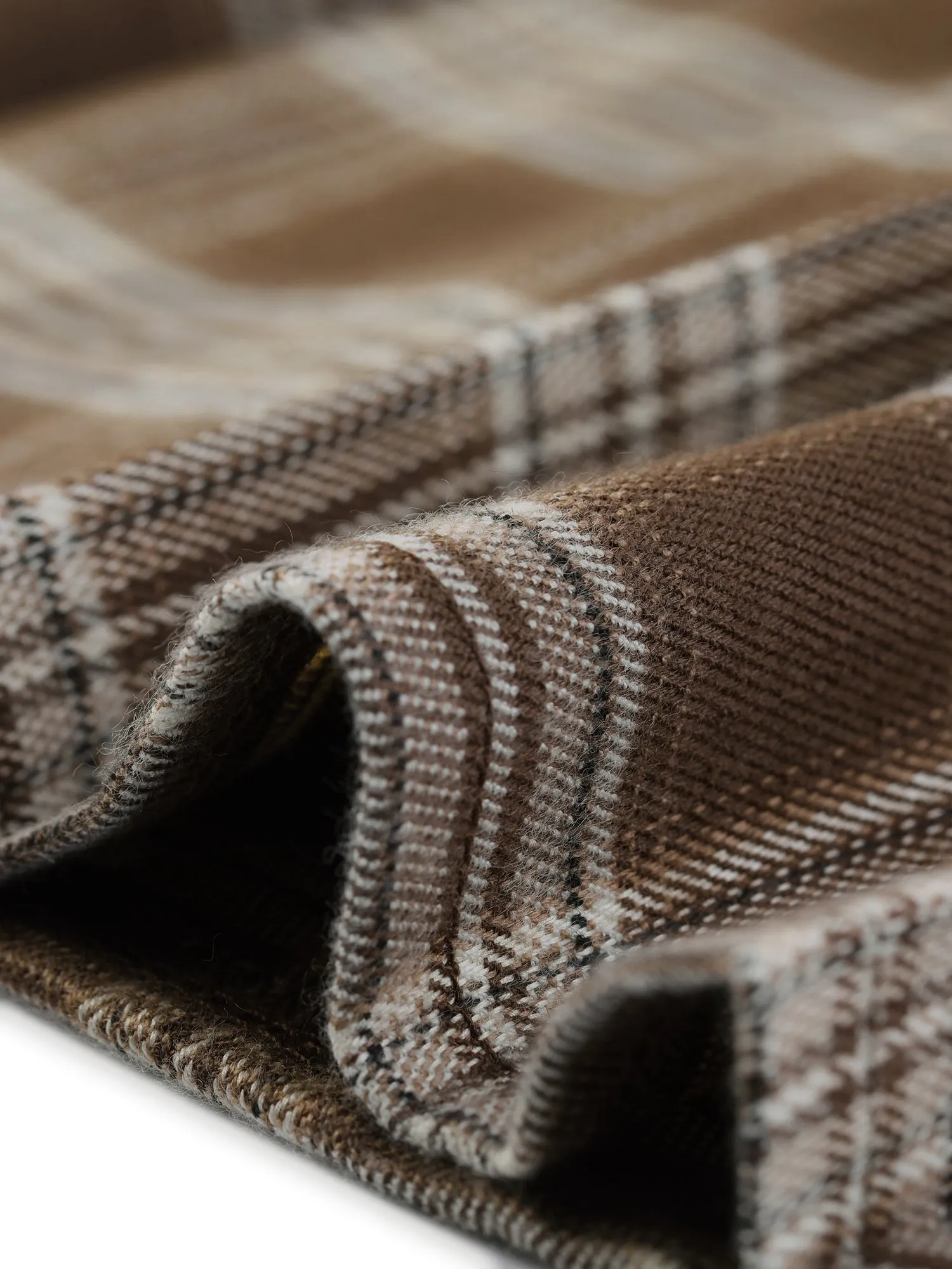 Vintage Plaid Double Breasted A-Line Pleated Mini Skirt sold by Allegra K product image thumbnail 4