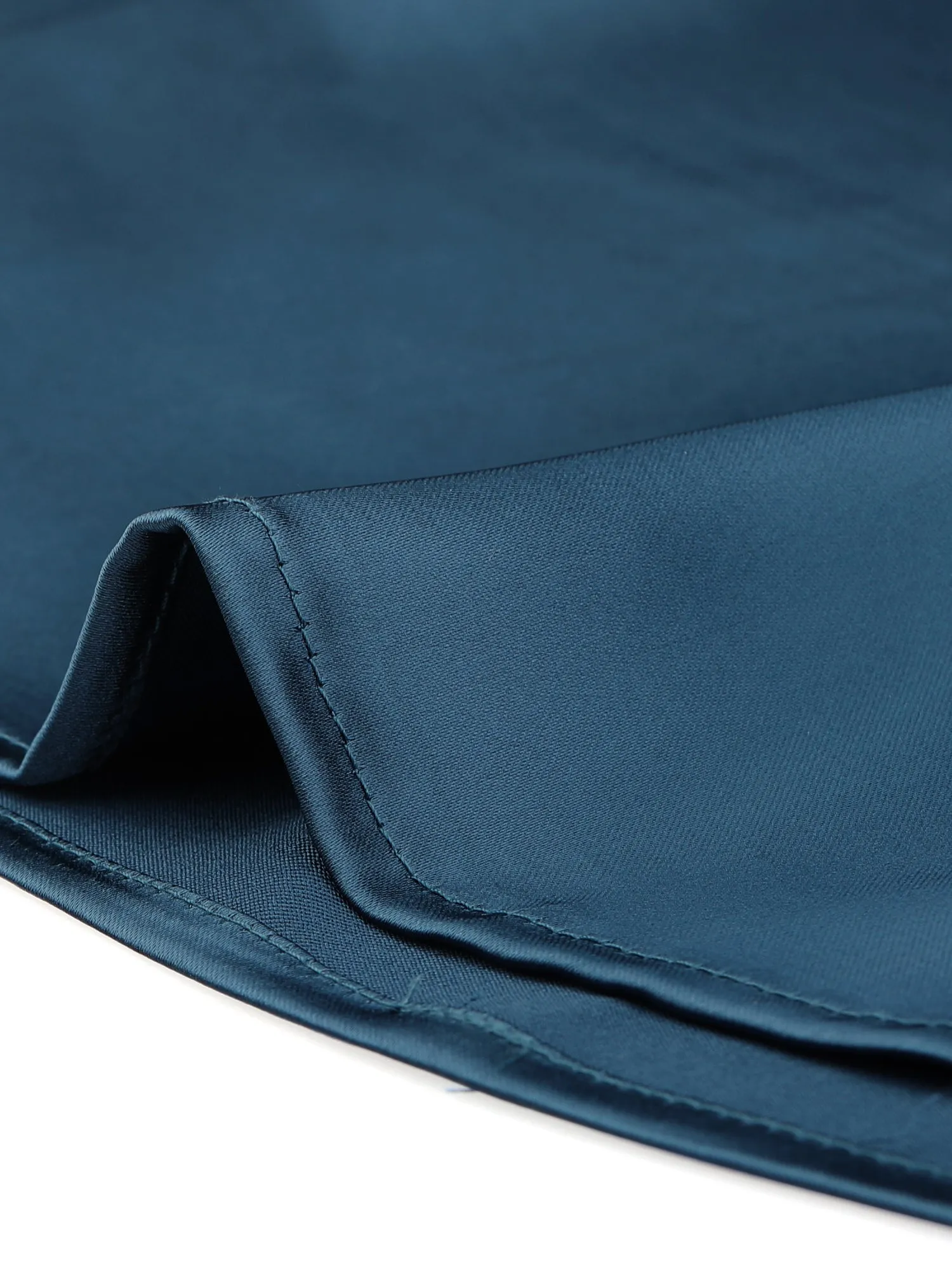 Elegant Satin Sleeveless Tie Knot Mock Neck Solid Work Blouse Top sold by Allegra K product image thumbnail 4