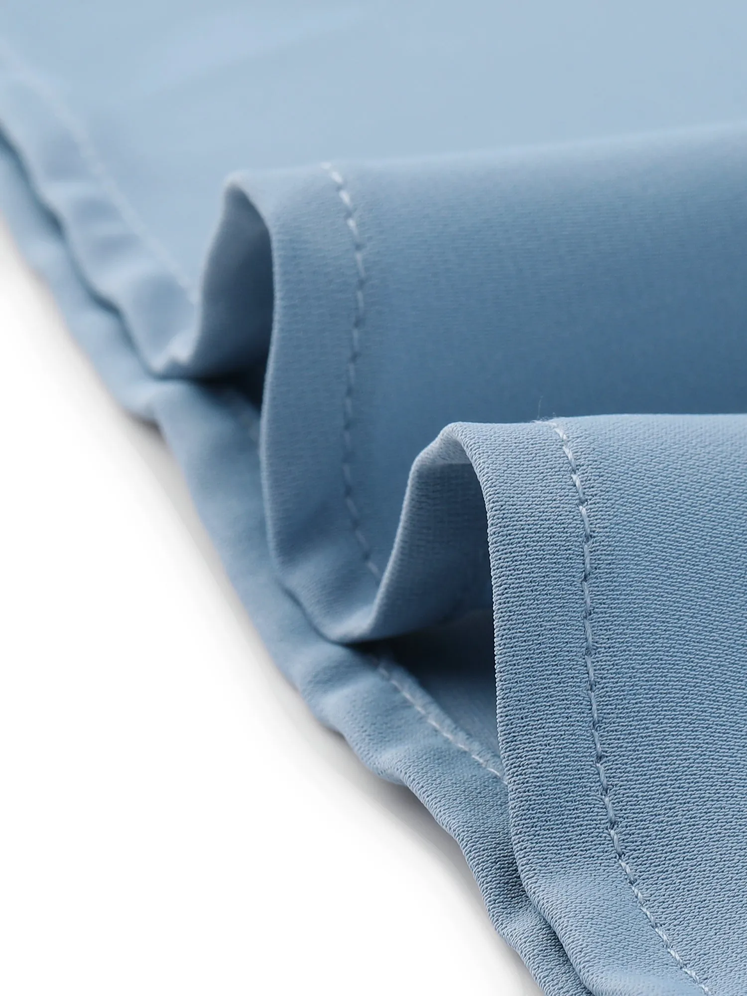 Peter Pan Contrast Collar Work Button Down Chiffon Shirt sold by Allegra K product image thumbnail 4