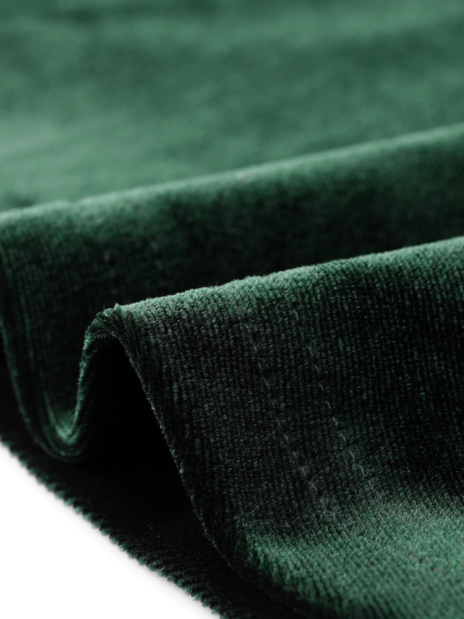 Allegra K Velvet Blouse Elegant V Neck Long Sleeve Peplum Top sold by Allegra K product image thumbnail 5