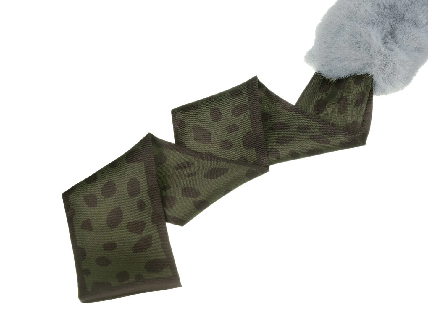 Womens Cold Weather Leopard Ribbons Faux Fur Collar Scarf Plush Neck Scarves Winter Warmer sold by Allegra K product image thumbnail 4