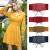 Rope Decor Elastic Band Press Stud Button Closure 3" Width Waist Belt sold by Allegra K