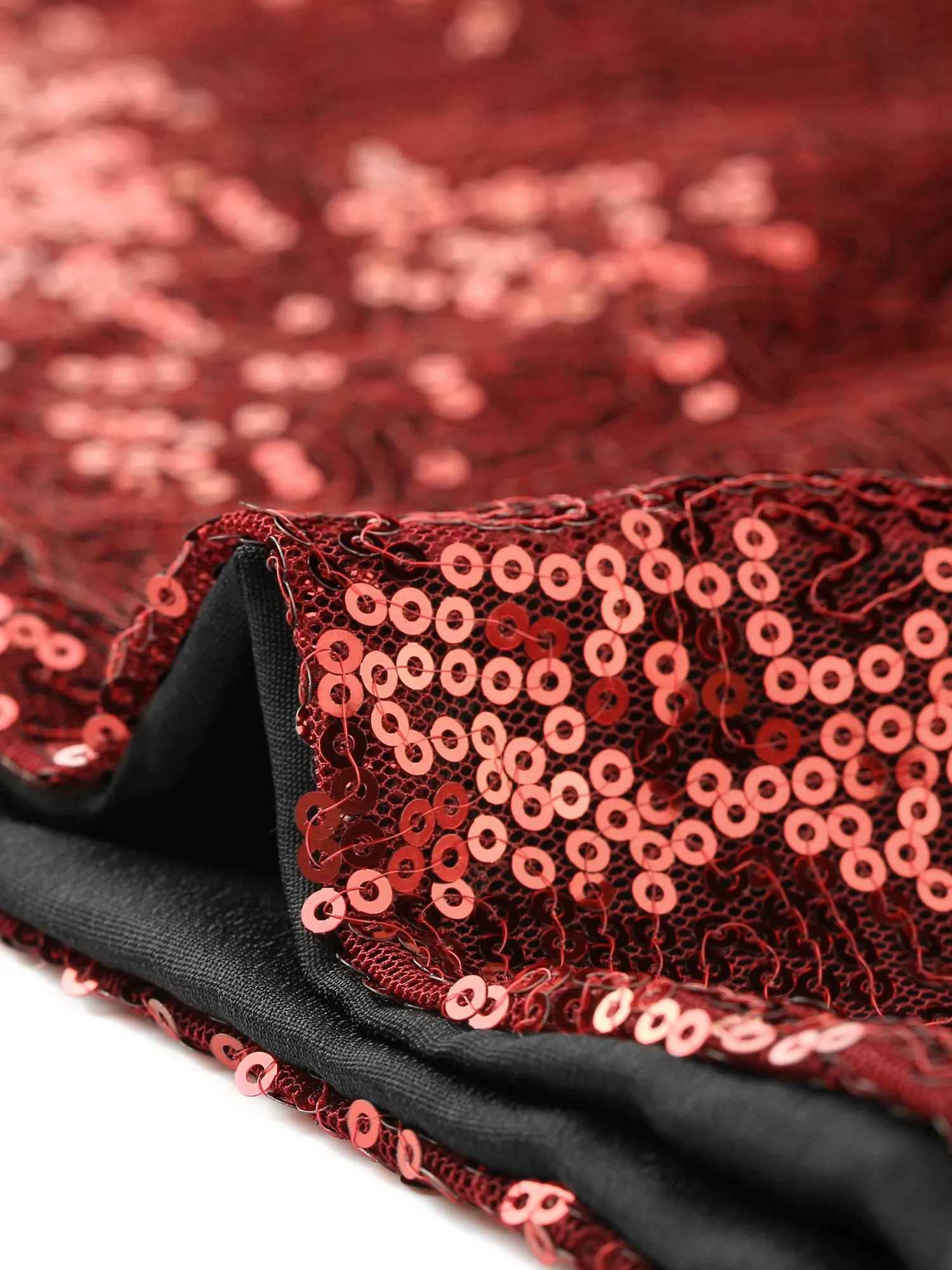 Women's Sequin Sparkle Camisole Shining Club Party Disco Glitter Cami Top sold by Allegra K product image thumbnail 4