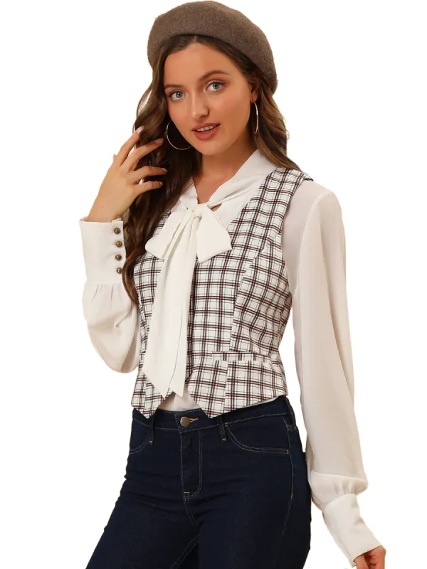 Waistcoat Steampunk Dressy Sleeveless Jacket Versatile Suit Vests sold by Allegra K