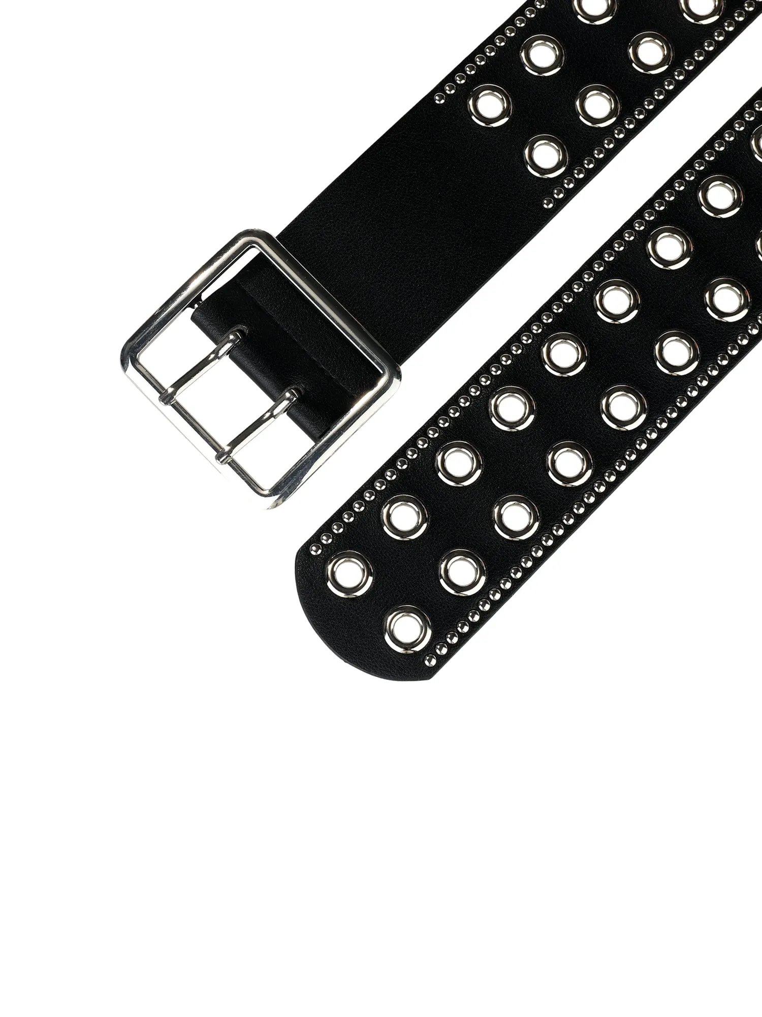 Grommet Wide Waist Belt for Dress Metal Pin Buckle sold by Allegra K product image thumbnail 2