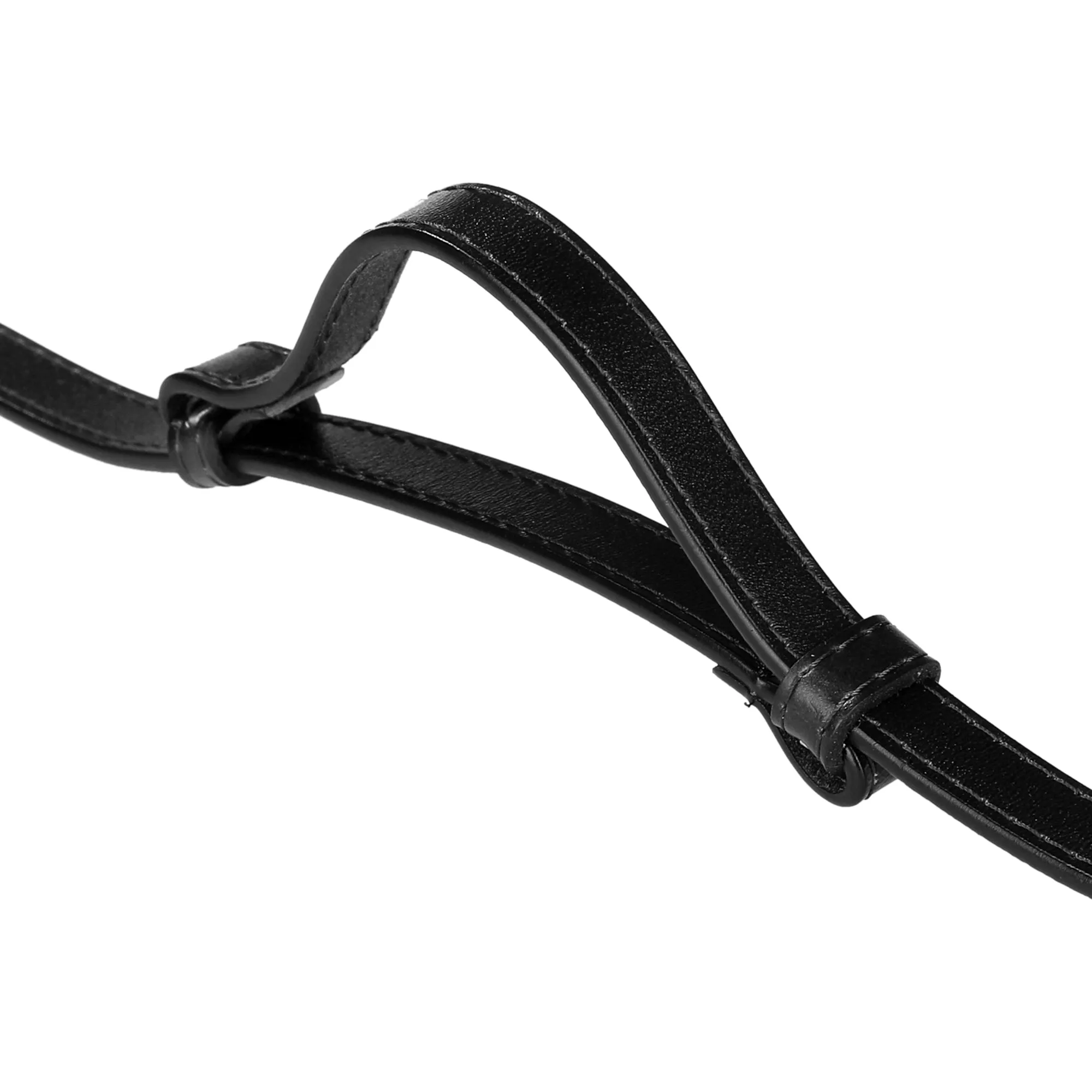 Retro Skinny Interlock Buckle Thin Waist Dress Pants Belt sold by Allegra K product image thumbnail 3