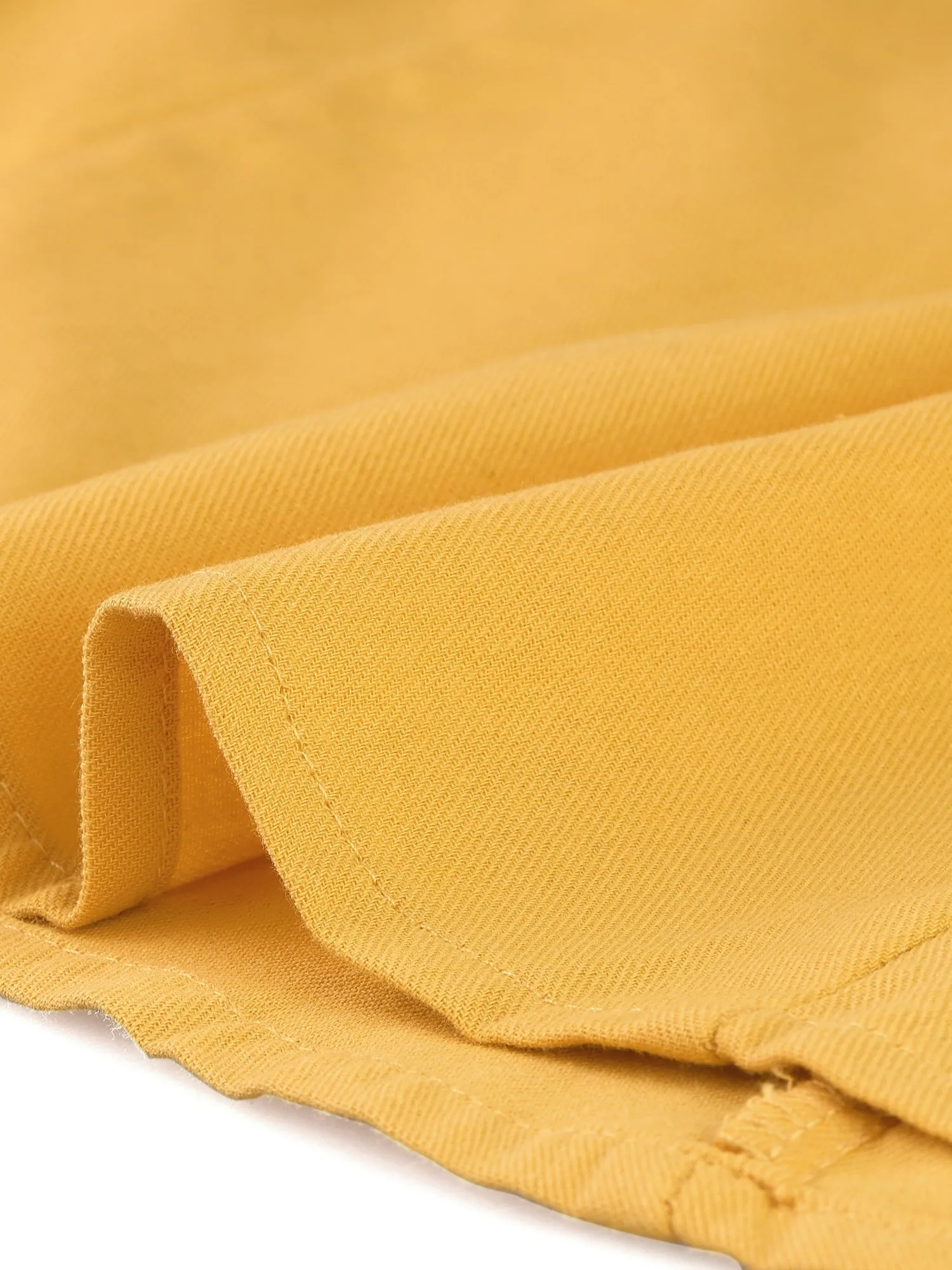 Cap Sleeve Cotton Shirtdress Work Collar Midi Button Down Dress sold by Allegra K product image thumbnail 5