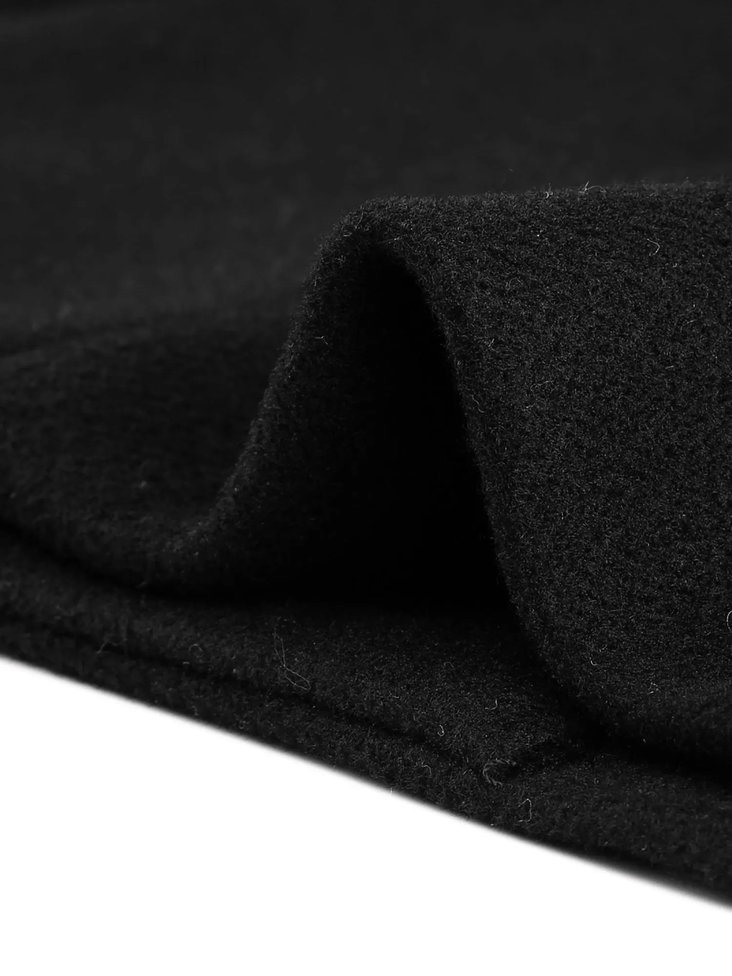 Peter Pan Collar Contrast Trim Single Breasted Winter Long Coat sold by Allegra K product image thumbnail 5