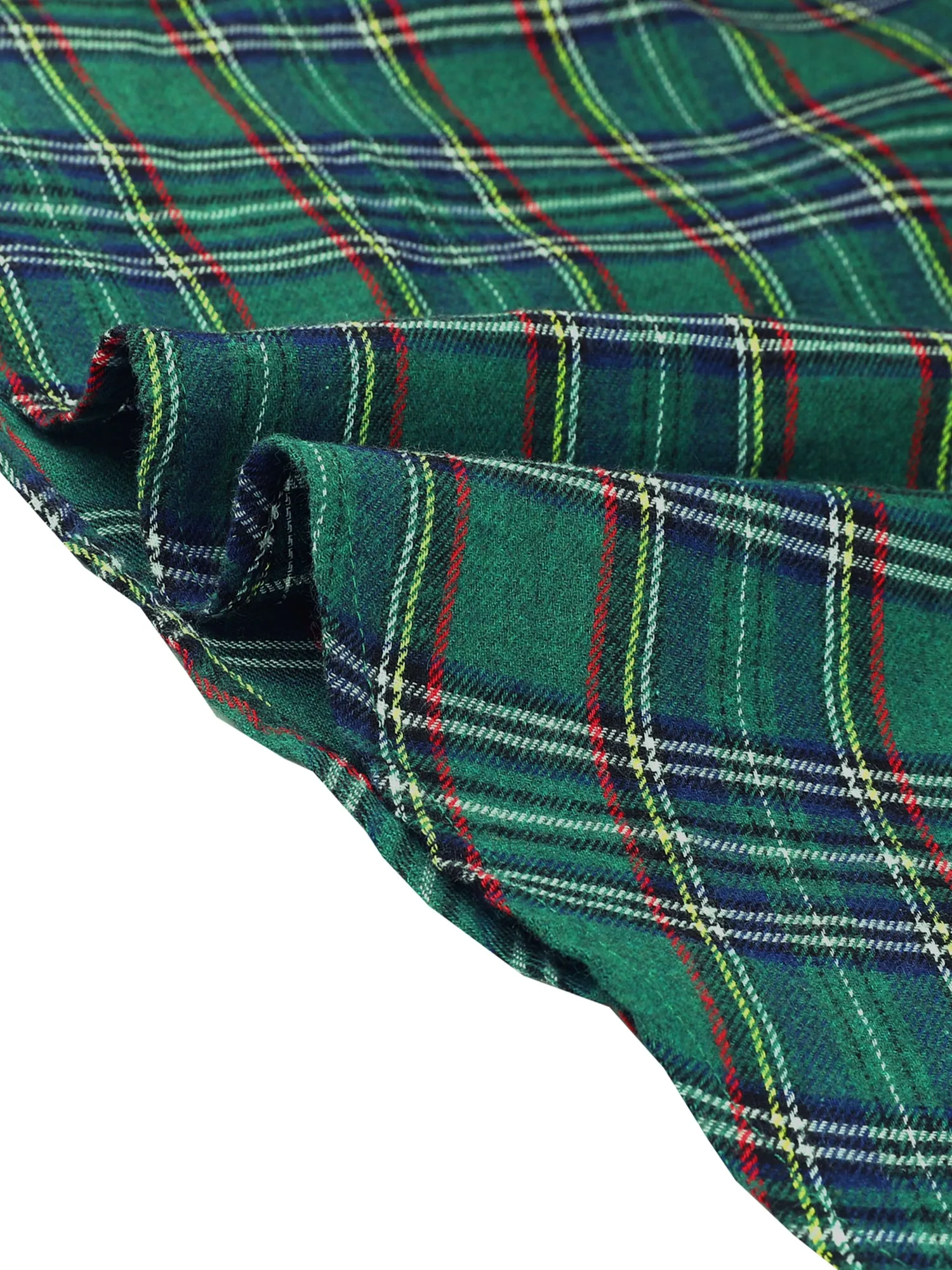 Plaid Tartan High Elastic Waist A-Line Flare Skirt sold by Allegra K product image thumbnail 4