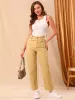 Wide Leg Trousers Casual with Pockets Straight Pants sold by Allegra K