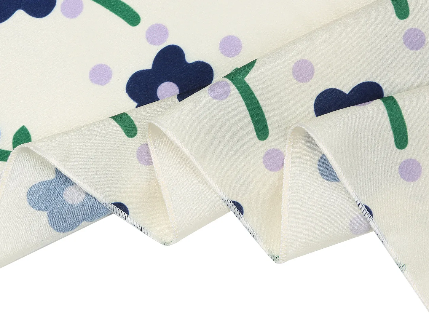 Spring Floral Flower Print Triangle Neck Scarves Neckerchief sold by Allegra K product image thumbnail 4