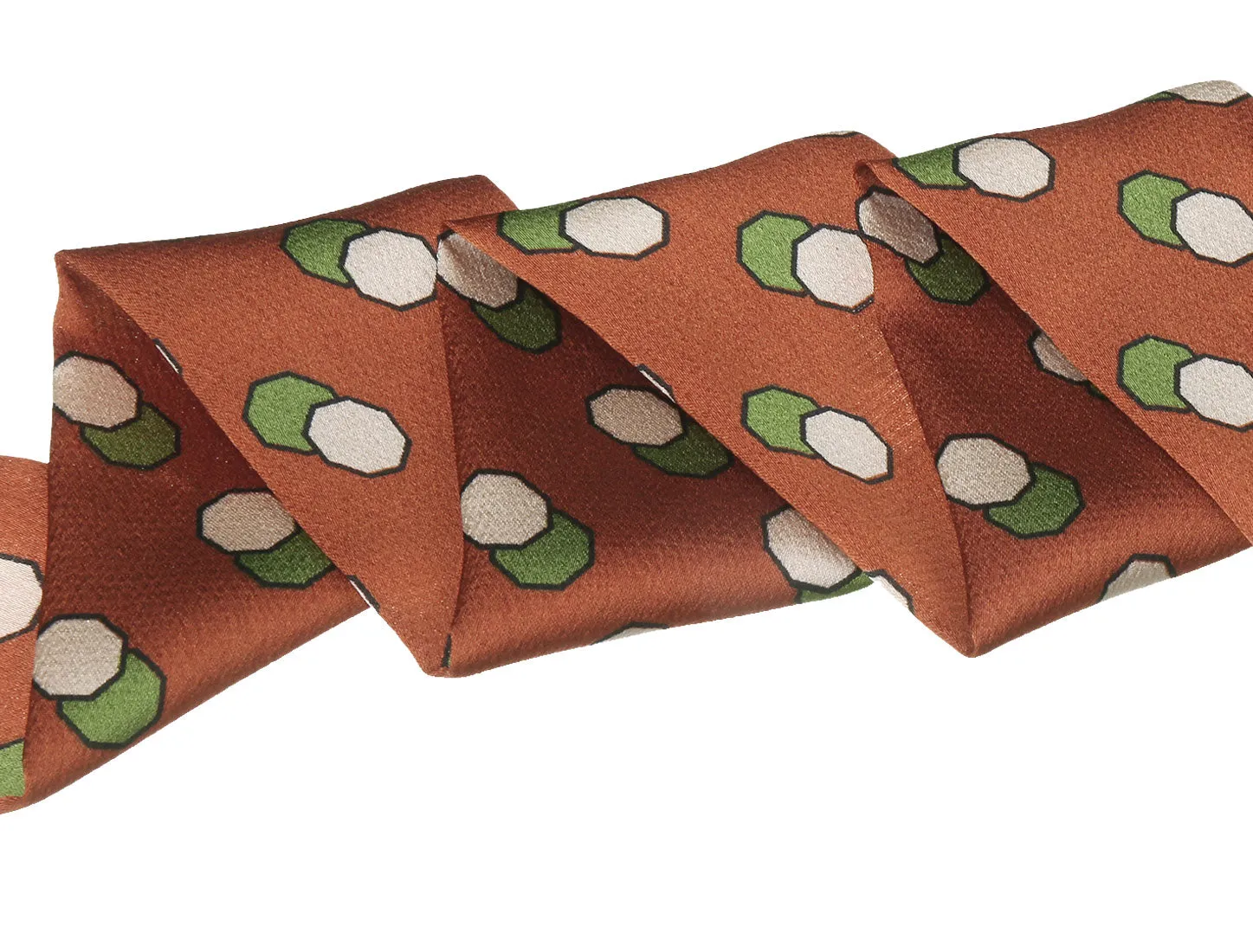 Point Dot Print Skinny Narrow Head Scarf Double-Sided Neckerchief sold by Allegra K product image thumbnail 5