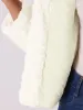 Fluffy Collar Long Sleeves Cropped Warm Faux Fur Coats sold by Allegra K