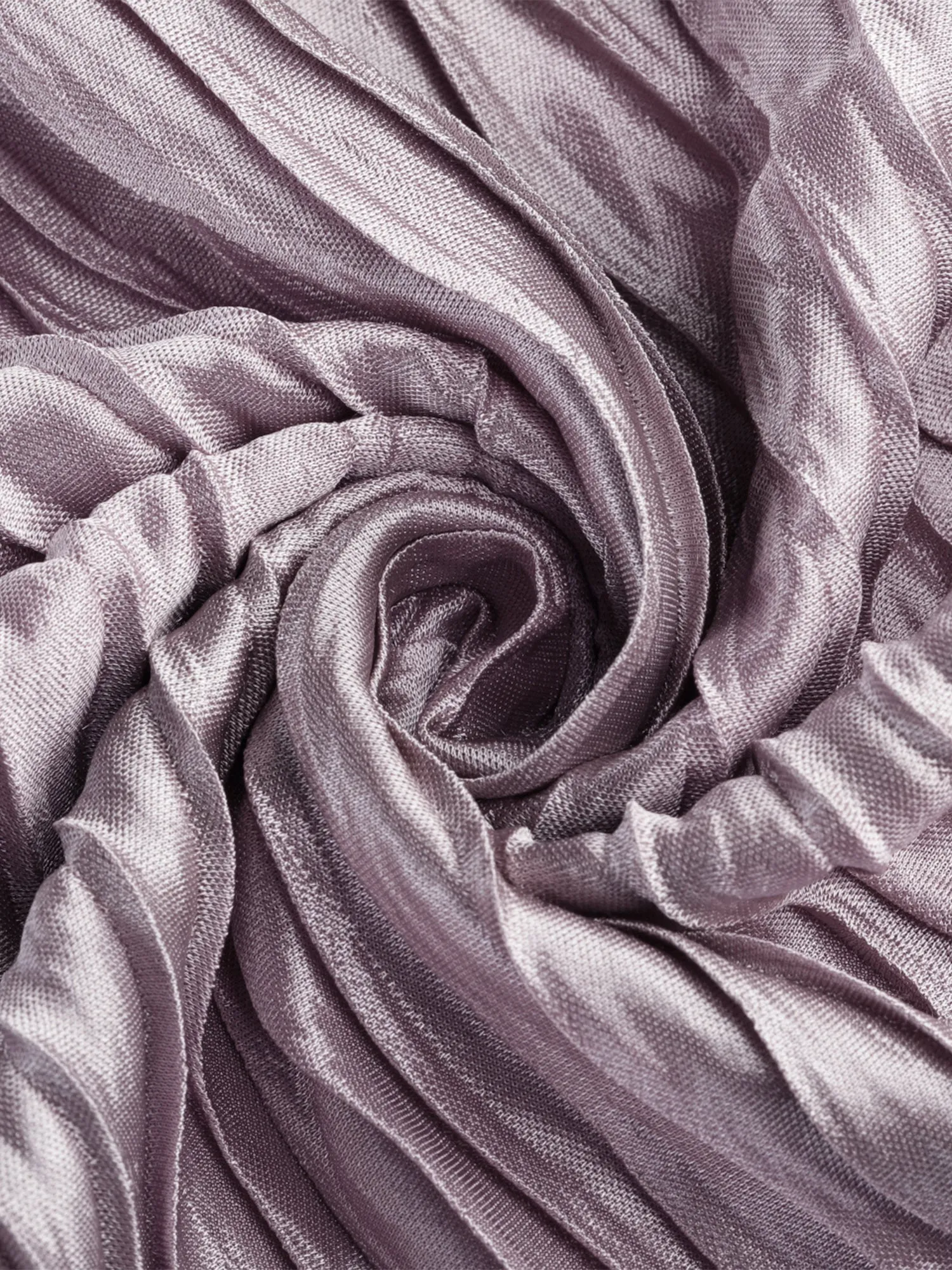 Elastic Waist Flare Lavender Accordion Pleated Metallic Midi Skirt sold by Allegra K product image thumbnail 2