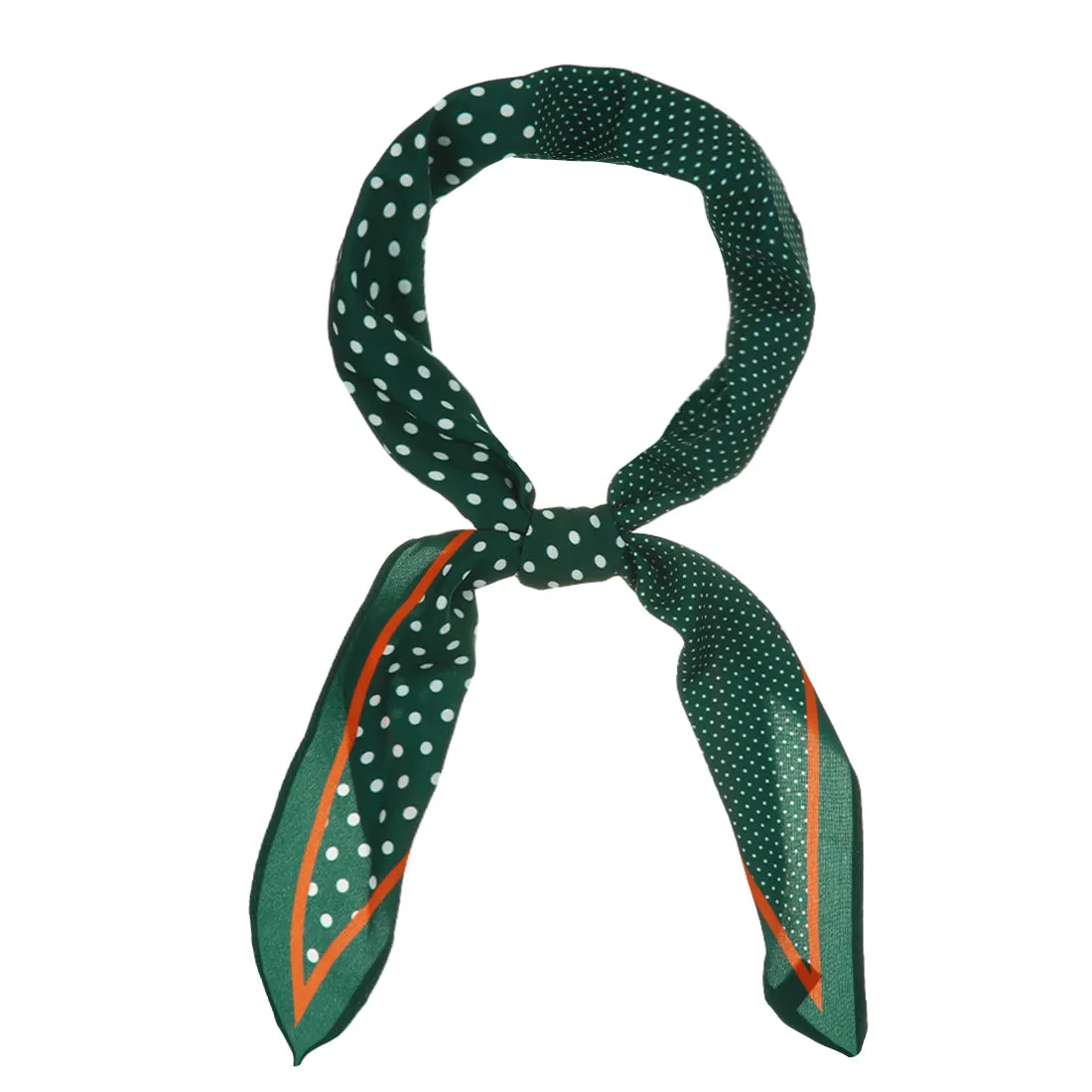 Polka Dot Rhombus Neck Scarves Summer Neckerchief Headbands Bandana sold by Allegra K product image thumbnail 5